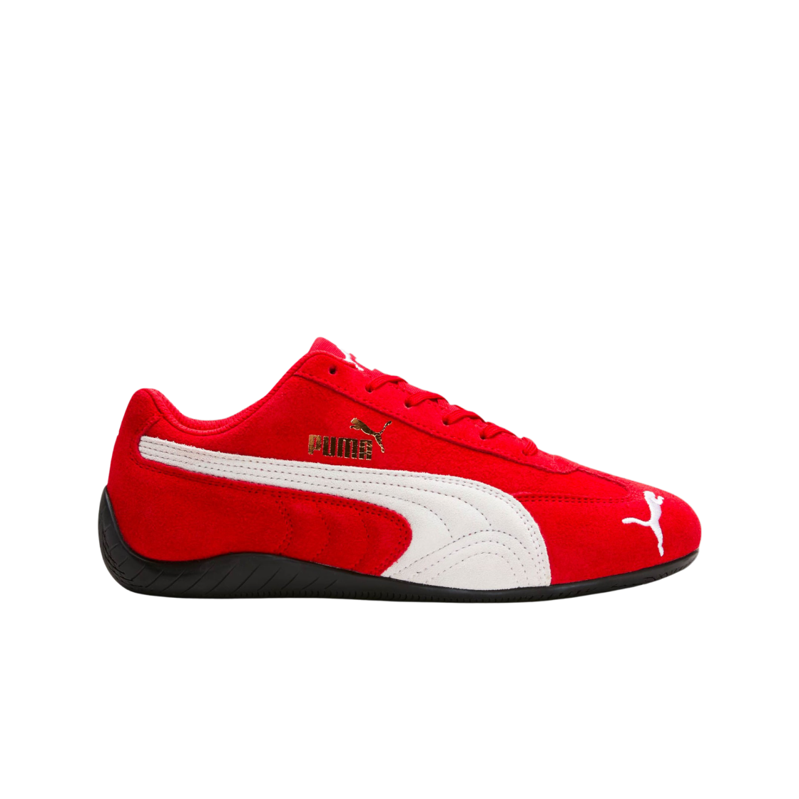 (W) 푸마 스피드캣 LS 하이 리스크 레드 화이트((W) Puma Speedcat LS High Risk Red White)