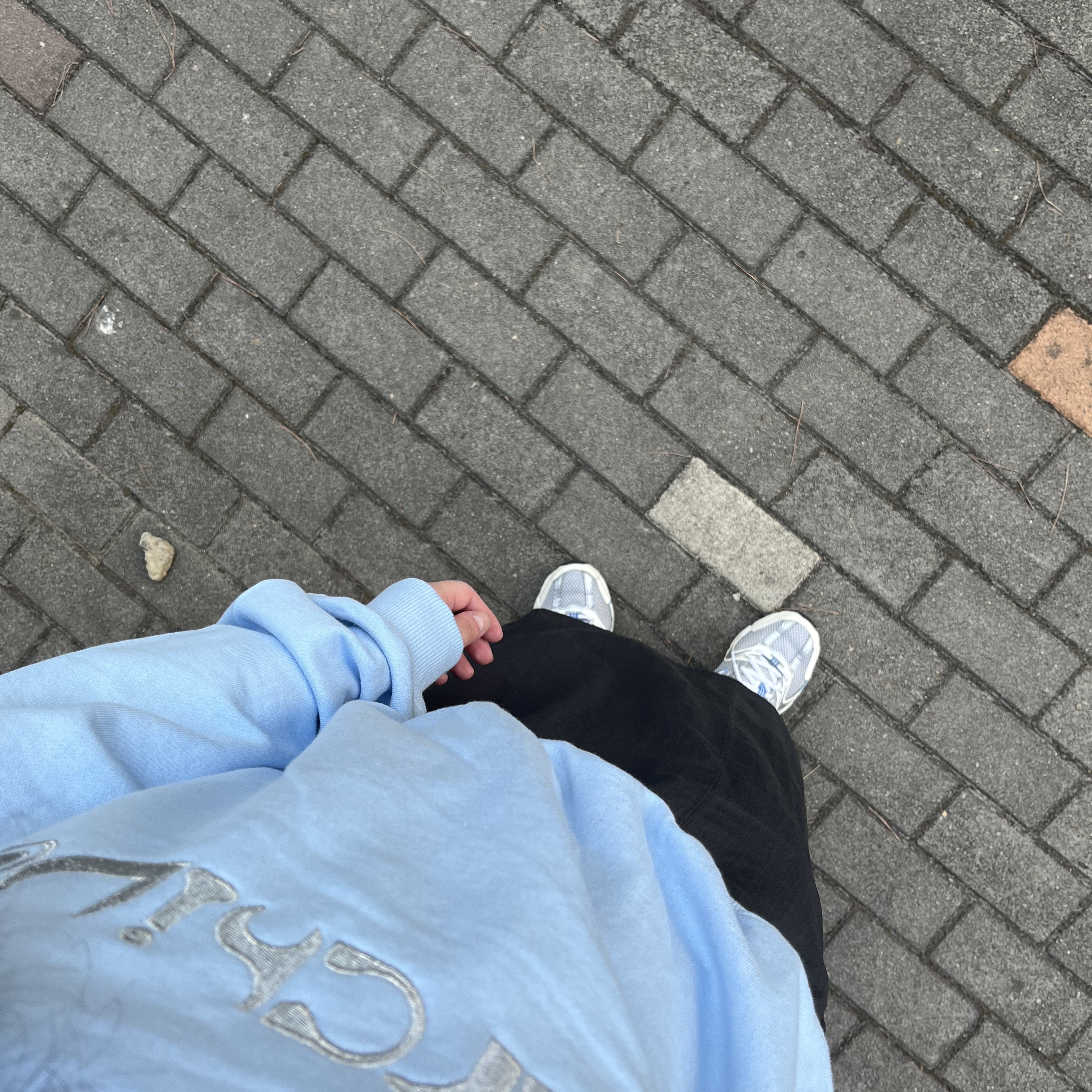 New Balance 530 Steel Blue 착용 스타일