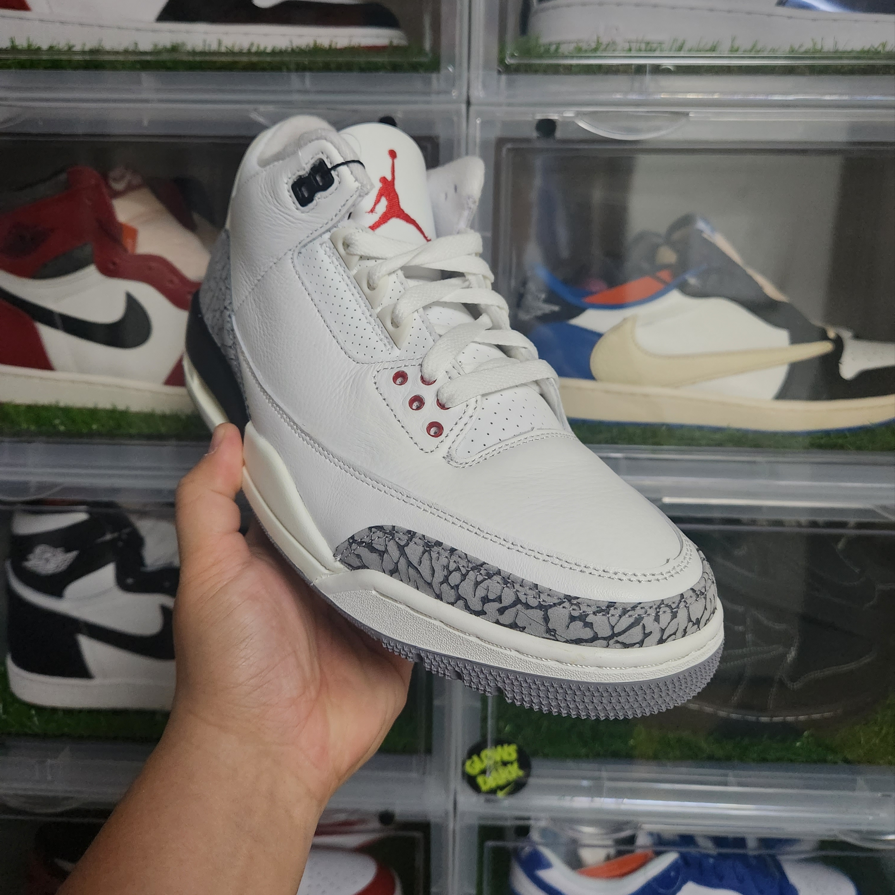 Jordan 3 Retro White Cement Reimagined 착용 스타일 - 2