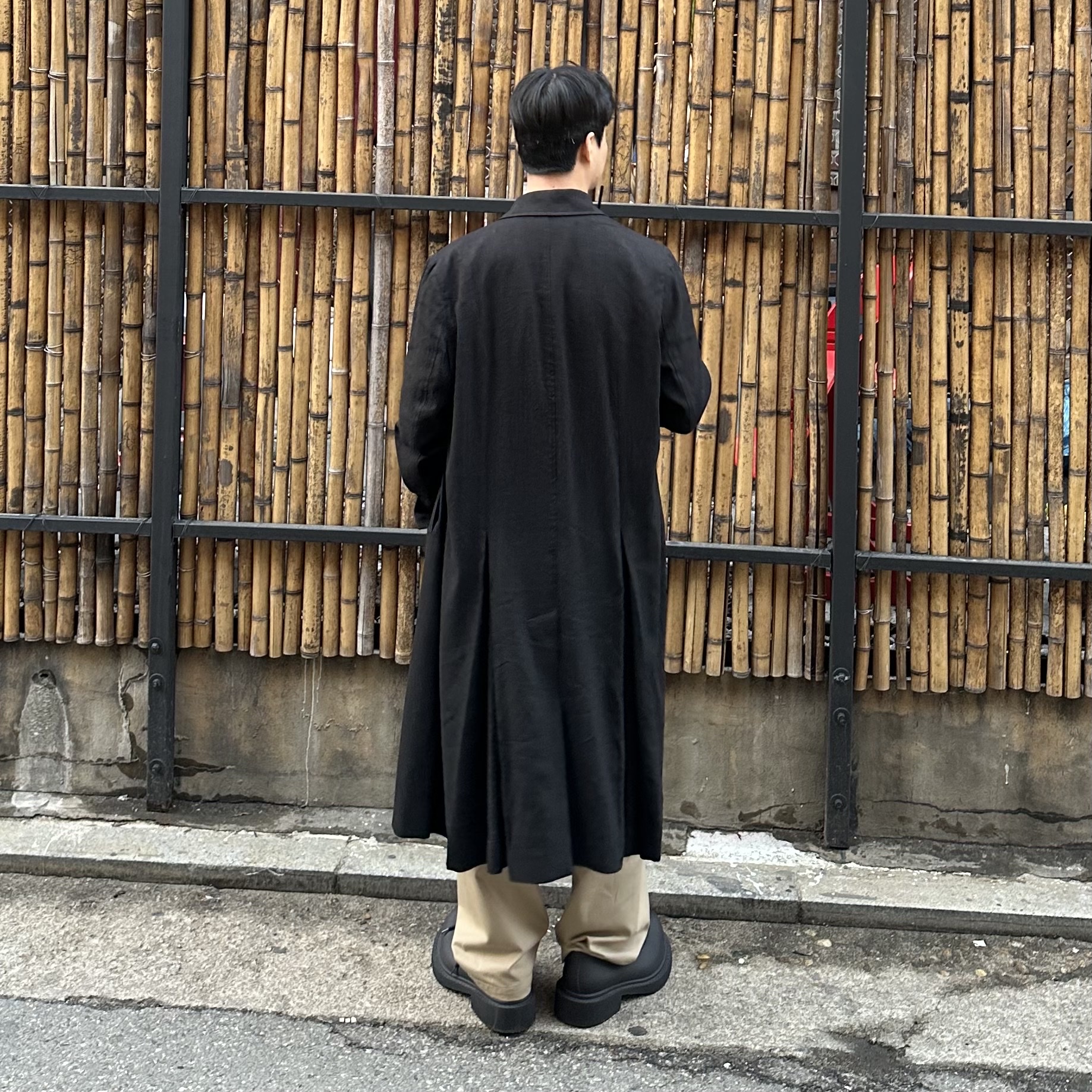 Balenciaga Steroid Derby Black 착용 스타일 - 3