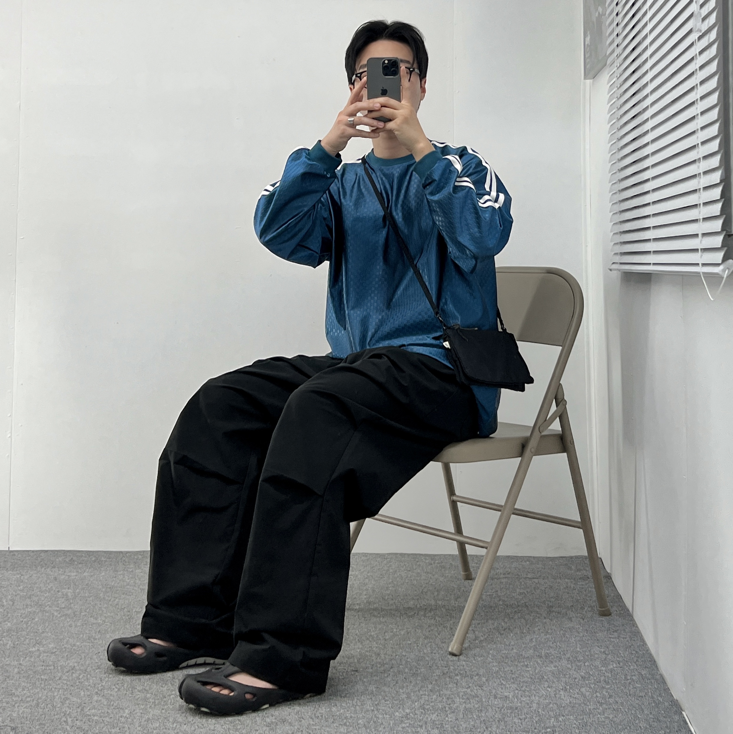 Keen Shanti Black Dawn Blue 착용 스타일 - 2