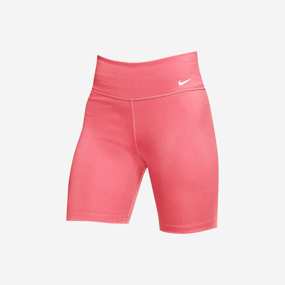 (W) Nike One Mid Rise 7 Inch Biker Shorts Archaeo Pink - US/EU 상세 이미지 1