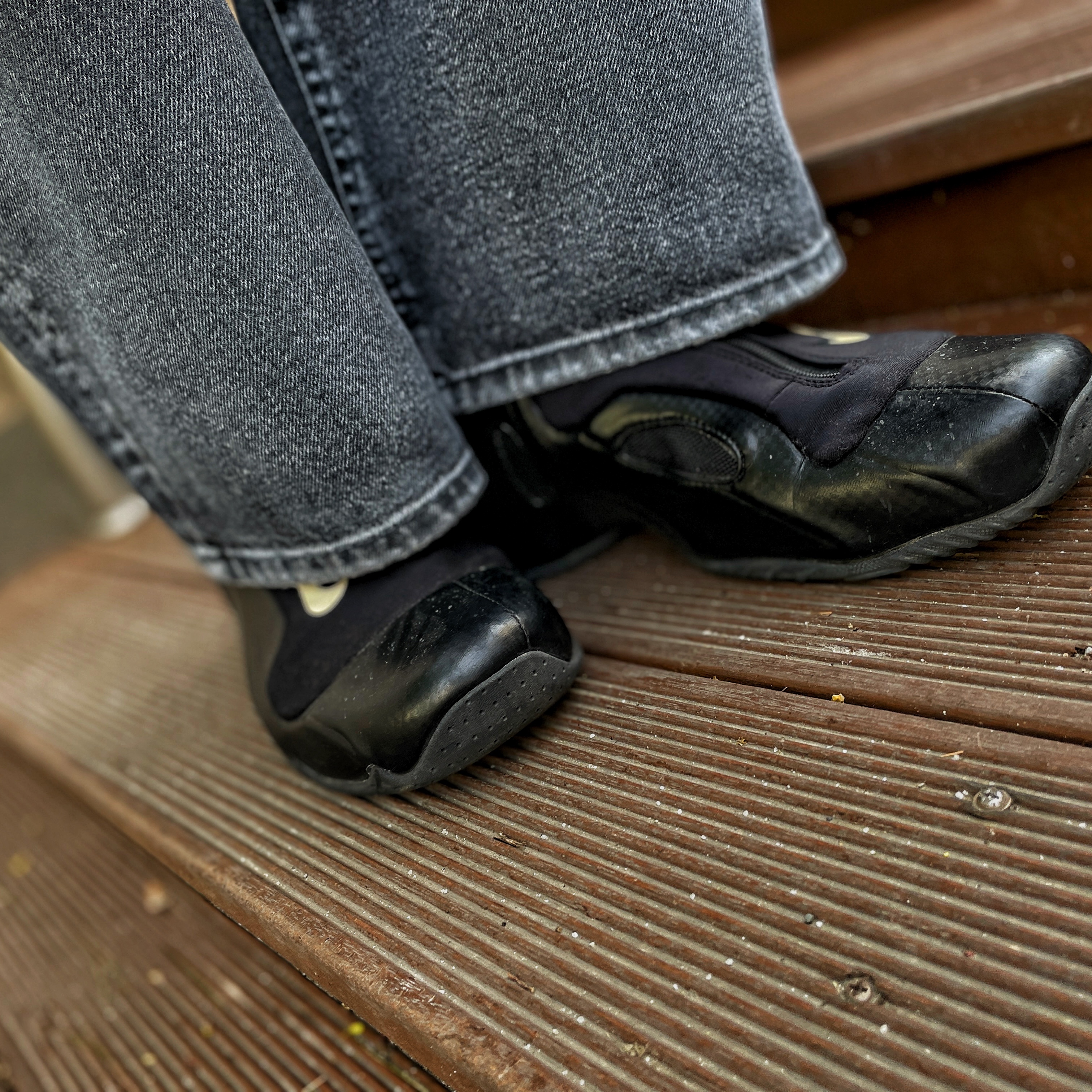 Nike Air Flightposite Carbon Fiber 2014 착용 스타일 - 2