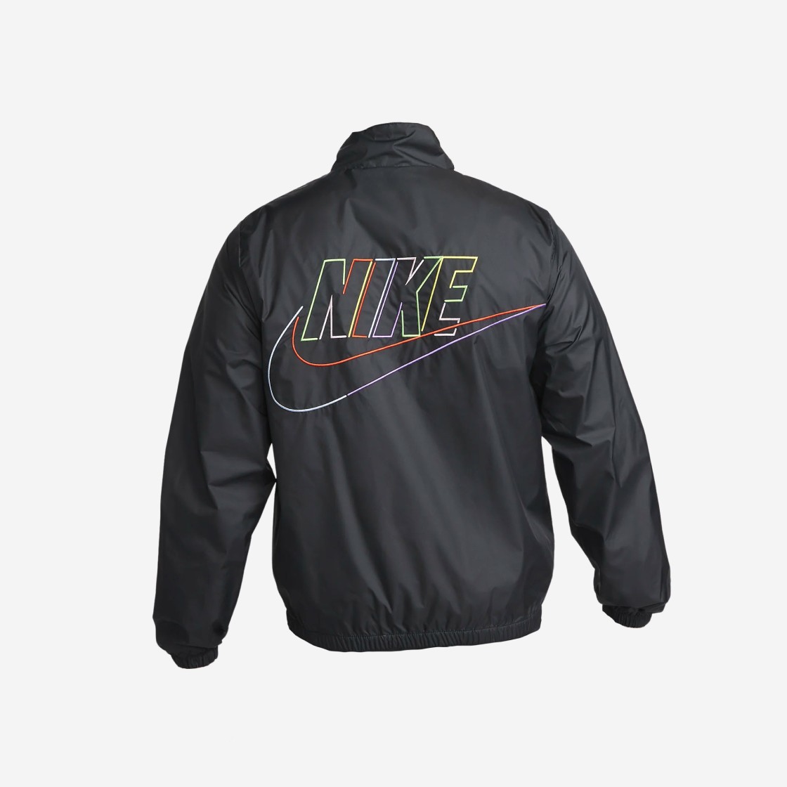 Nike NSW Club Full Zip Woven Jacket Black - US/EU 상세 이미지 2