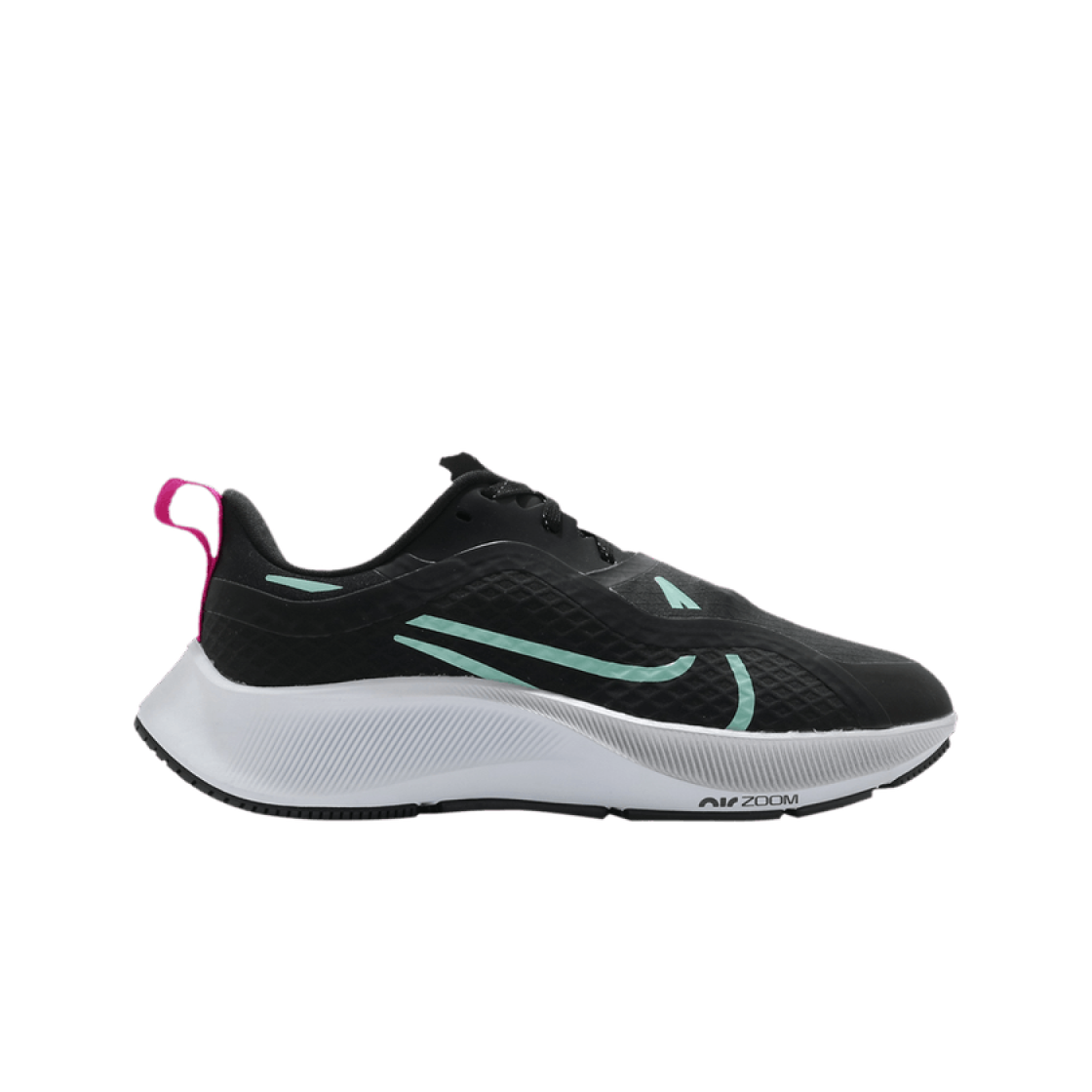 (W) 나이키 에어 줌 페가수스 37 쉴드 블랙 오로라 그린((W) Nike Air Zoom Pegasus 37 Shield Black Aurora Green) - 1