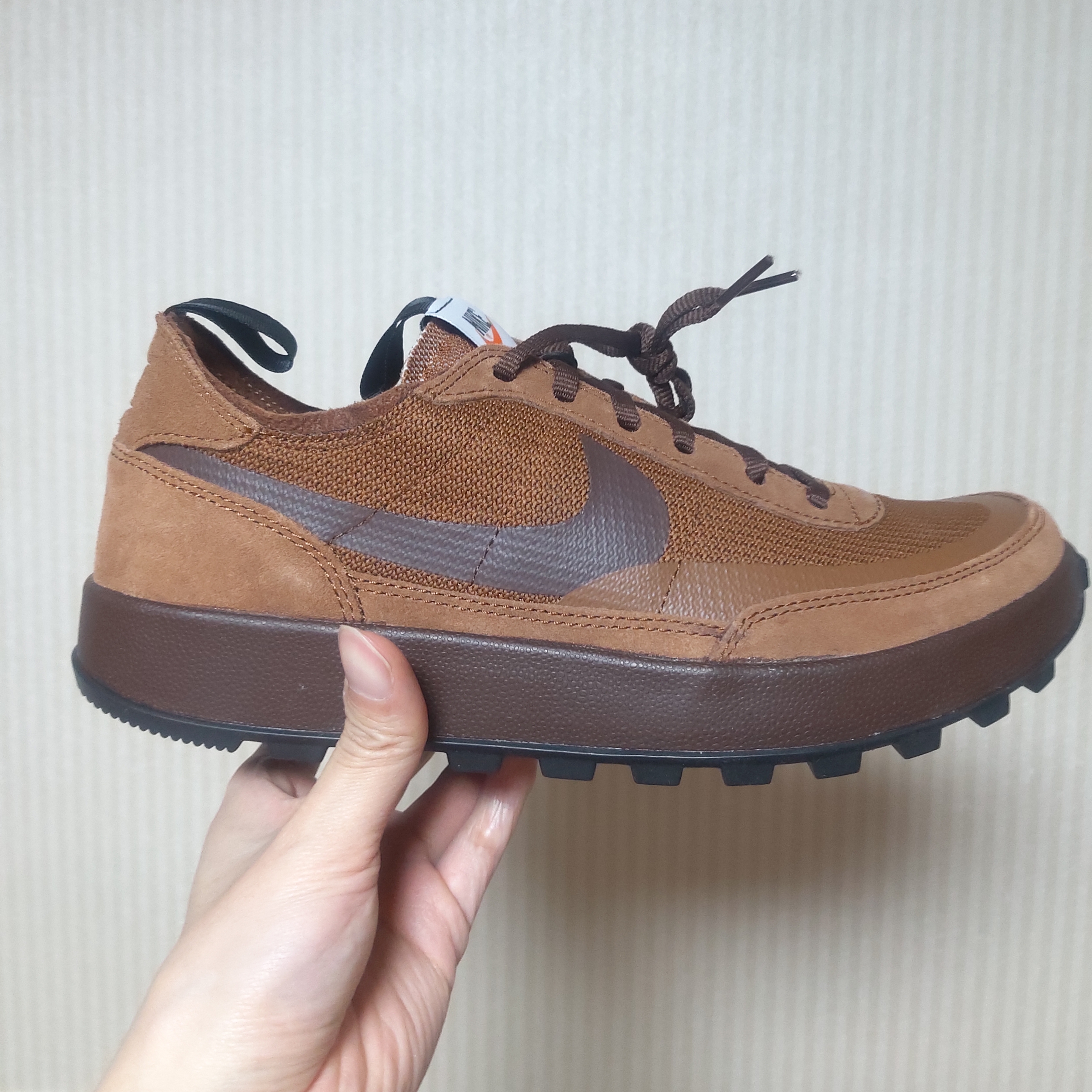 Nike x Tom Sachs General Purpose Shoe Brown 착용 스타일