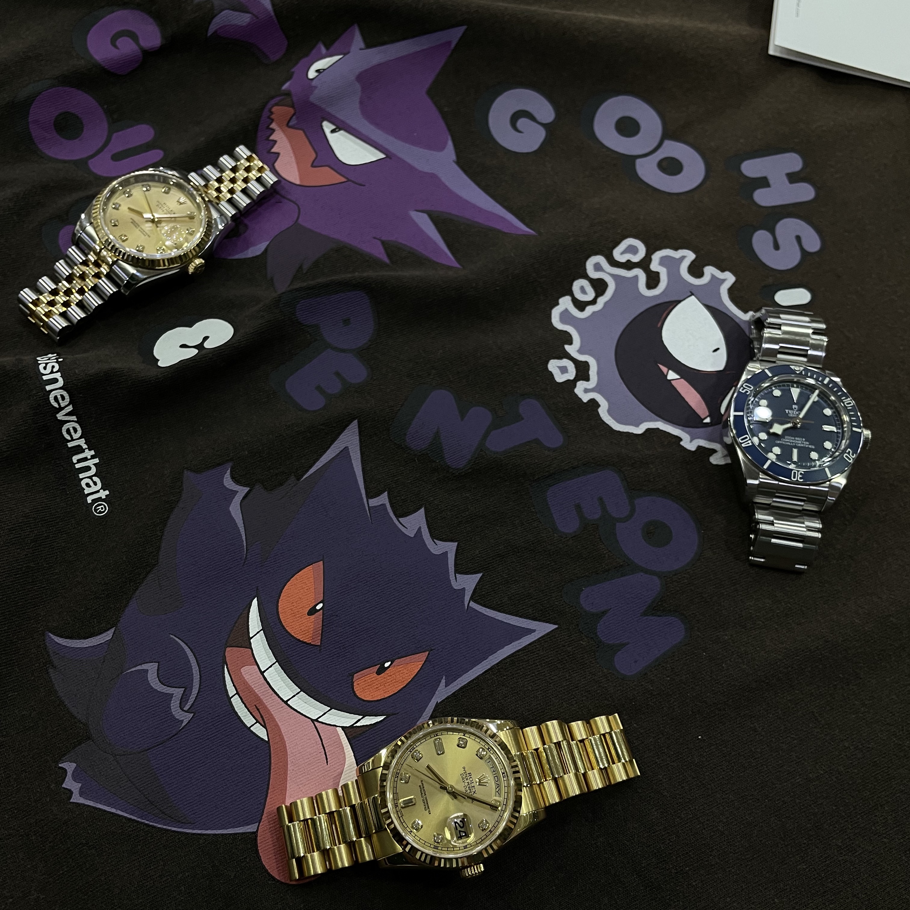 Rolex Day-Date 36mm 128238 Champgne Diamond-Set President, Rolex Datejust 36mm 126233 Champagne Diamond-Set Jubilee 착용 스타일