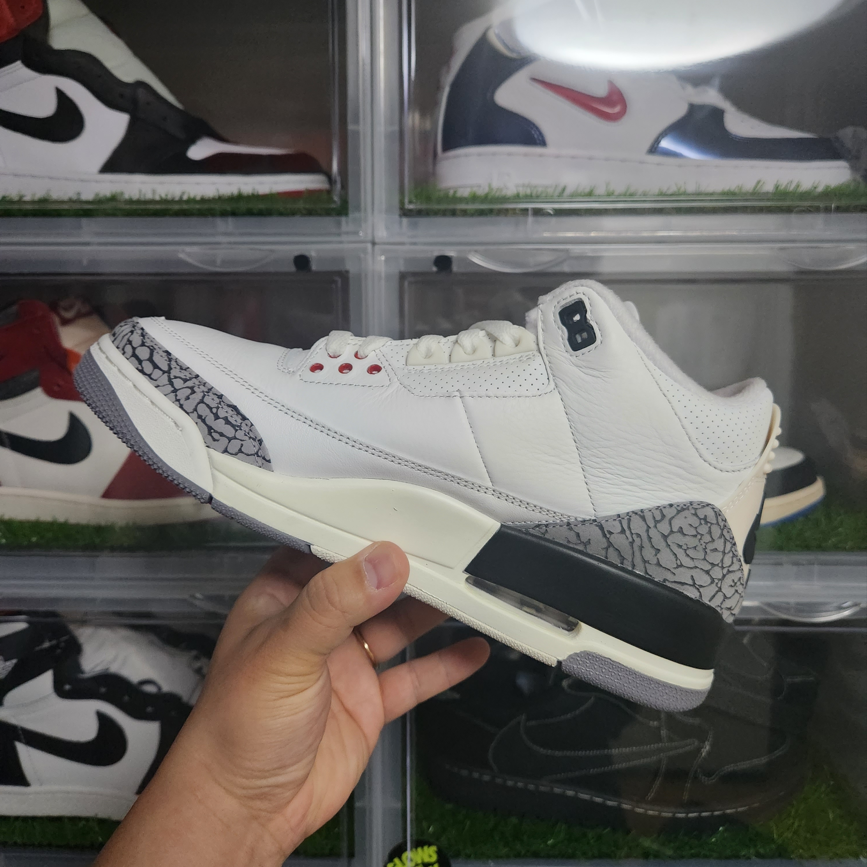 Jordan 3 Retro White Cement Reimagined 착용 스타일 - 4