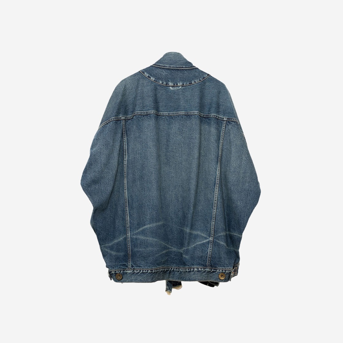 Maison Mihara Yasuhiro Opened Facing Denim Jacket Indigo 상세 이미지 2