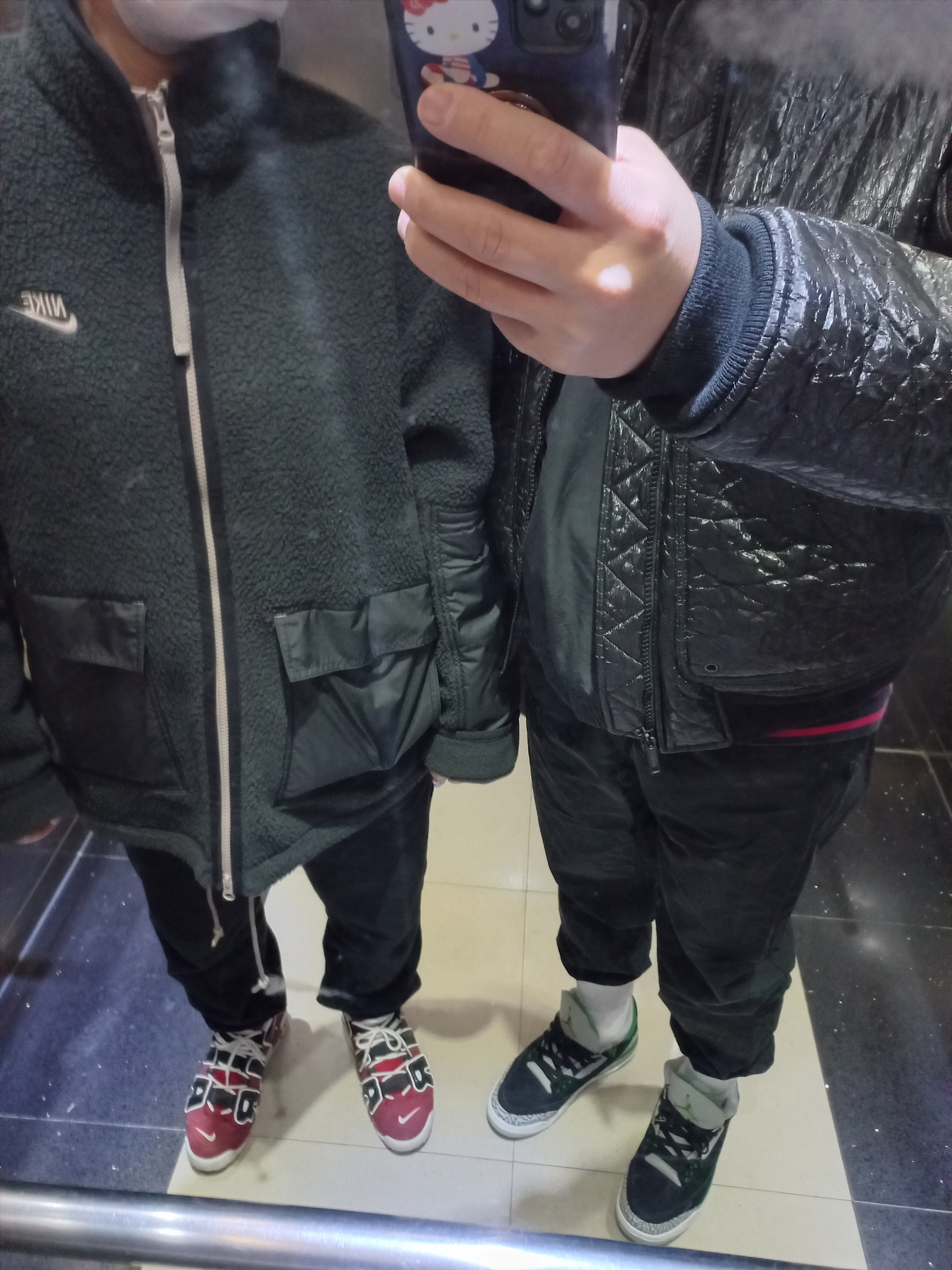 Jordan 3 Retro Pine Green, Nike Air More Uptempo 96 Bulls 2021 착용 스타일