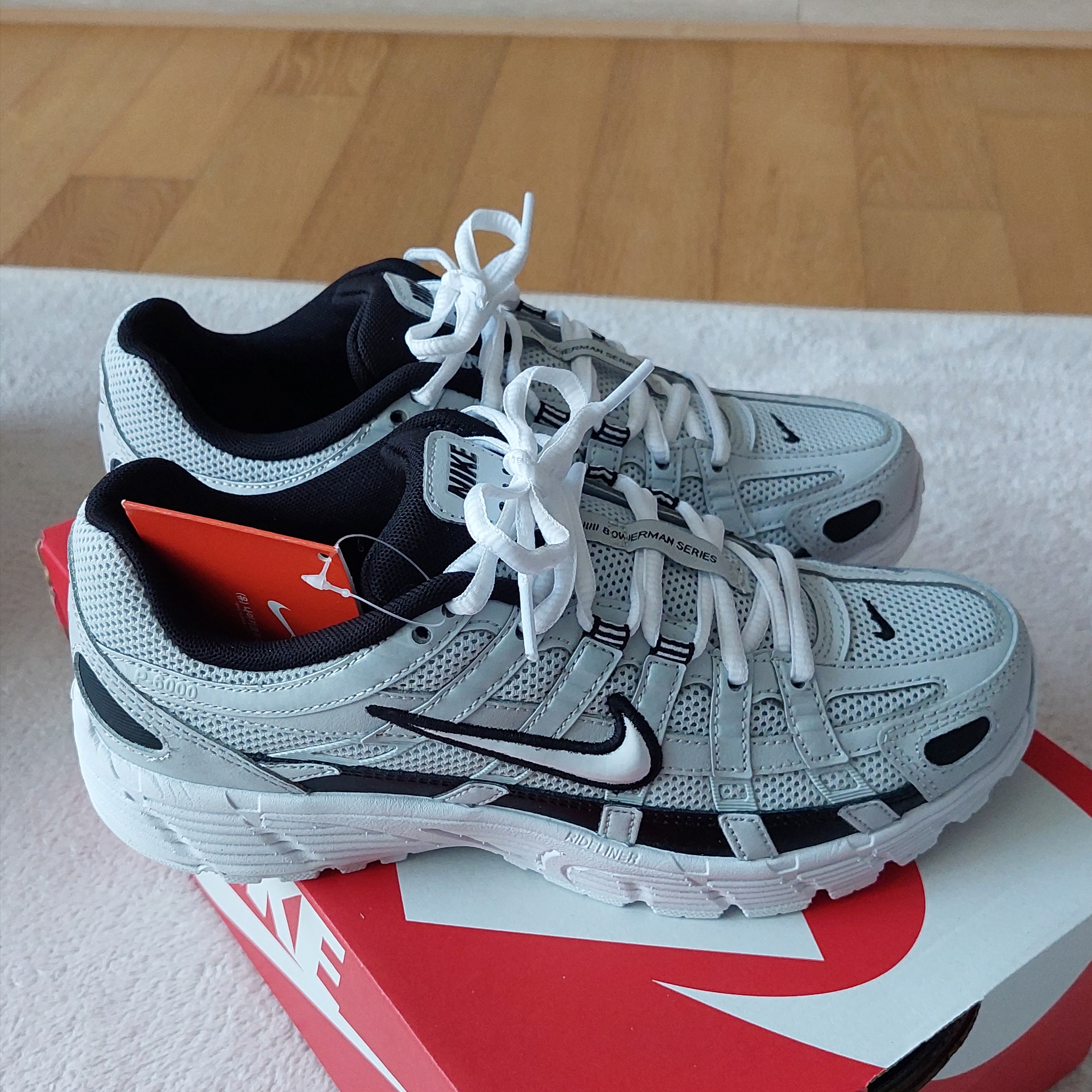 Nike P-6000 Pure Platinum 착용 스타일 - 4