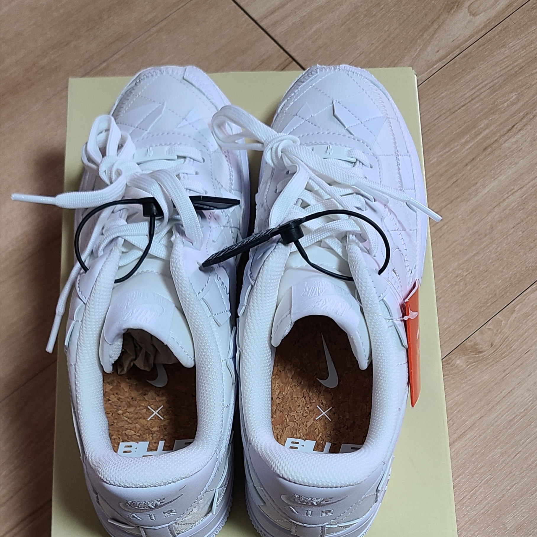 Nike x Billie Eilish Air Force 1 Low SP Triple White 착용 스타일