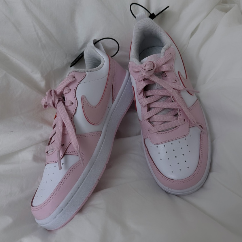 (GS) Nike Court Borough 2 SE White Pink Foam ์ฐฉ์ฉ ์คํ์ผ