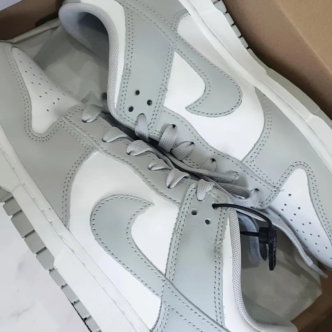 Nike Dunk Low Retro Grey Fog 착용 스타일 - 2