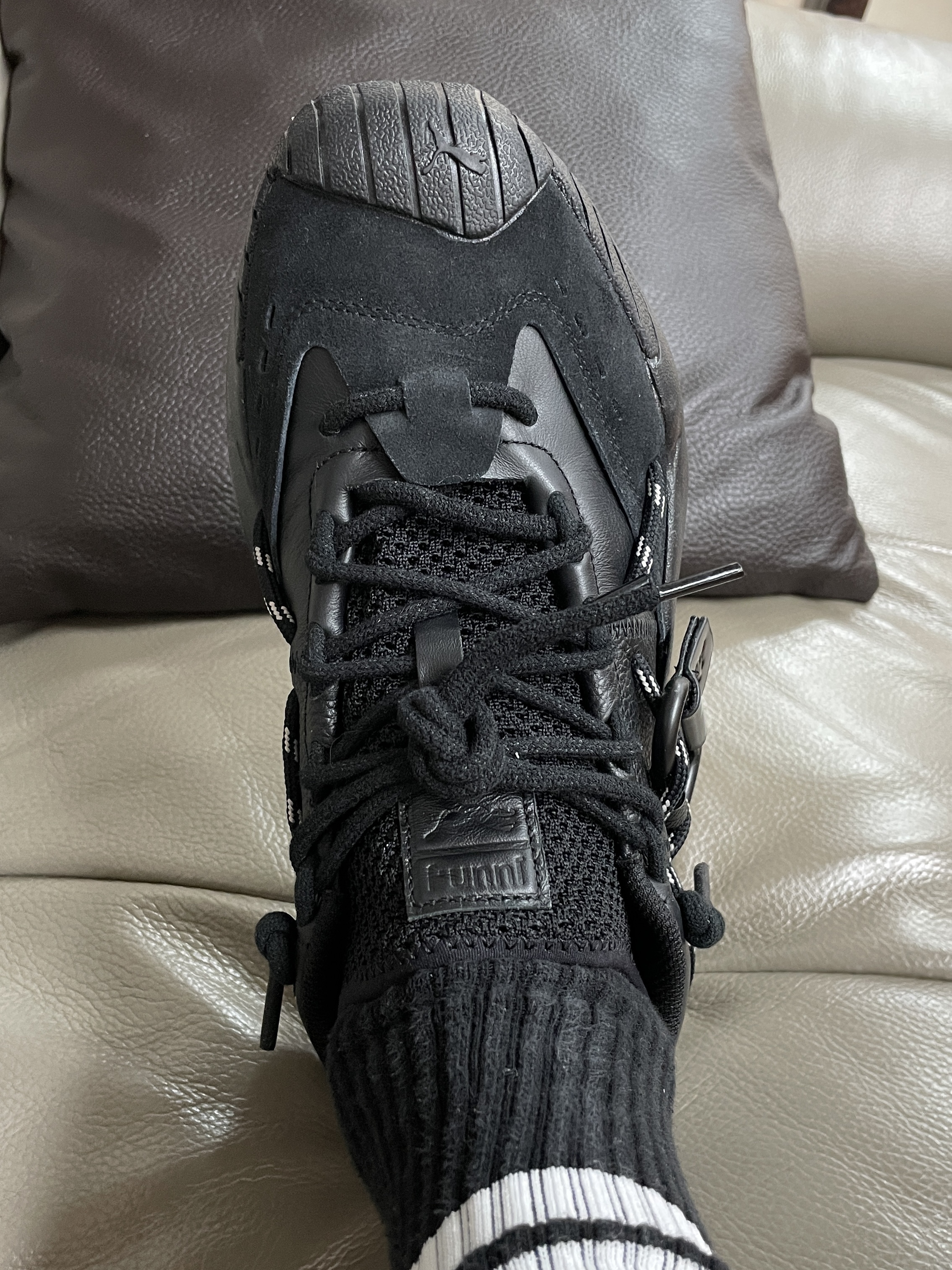 Puma x Juun.J Plexus Black 착용 스타일 - 1