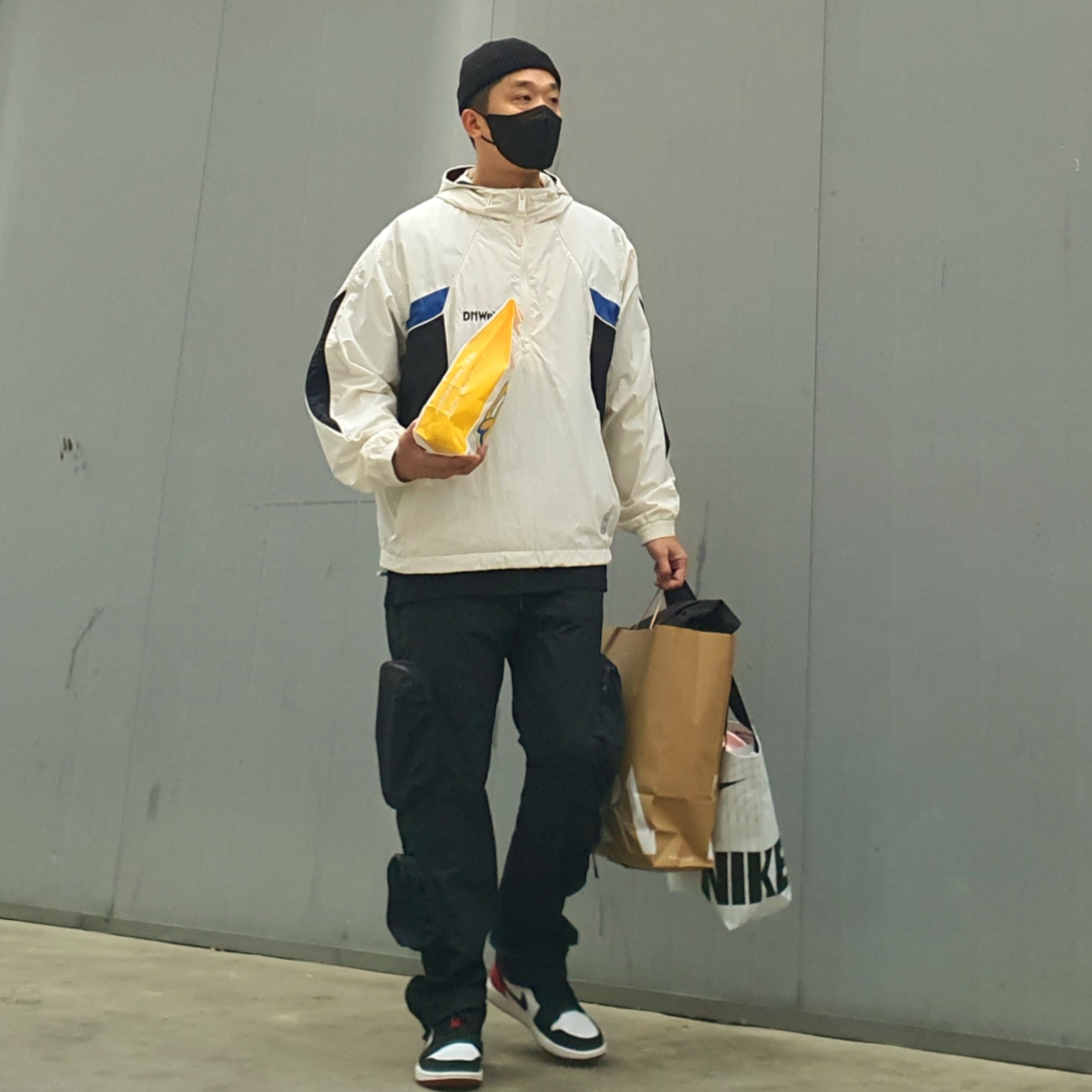Jordan 1 Low Black Toe 착용 스타일 - 1