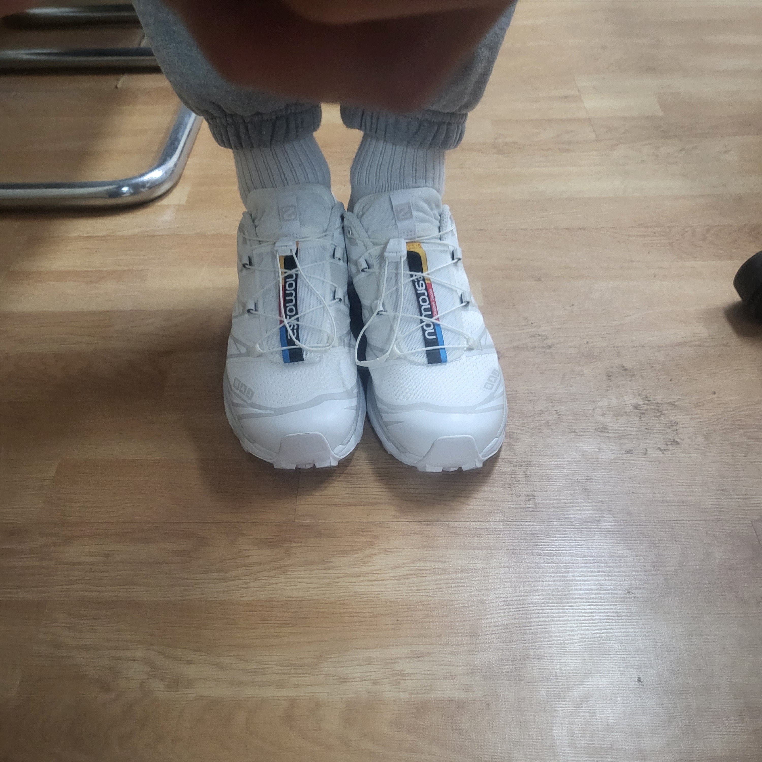 Salomon XT-6 ADV White 착용 스타일 - 2