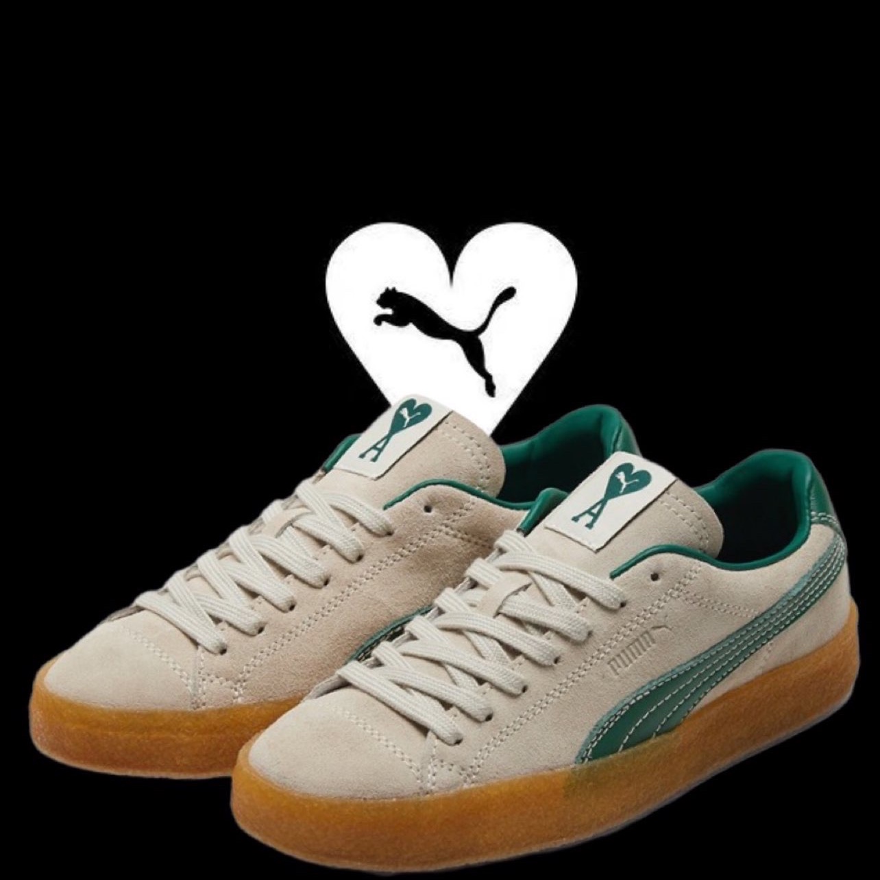 Puma x AMI Suede Crepe Pristine 착용 스타일 - 4