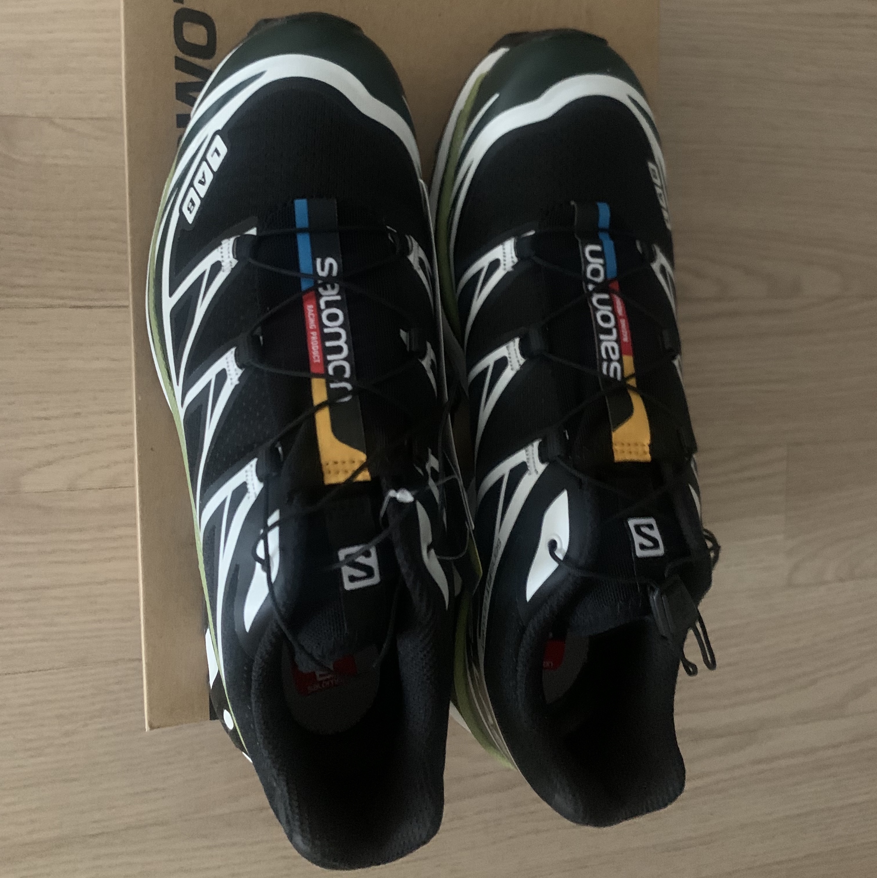 Salomon XT-6 Scarab Black 착용 스타일