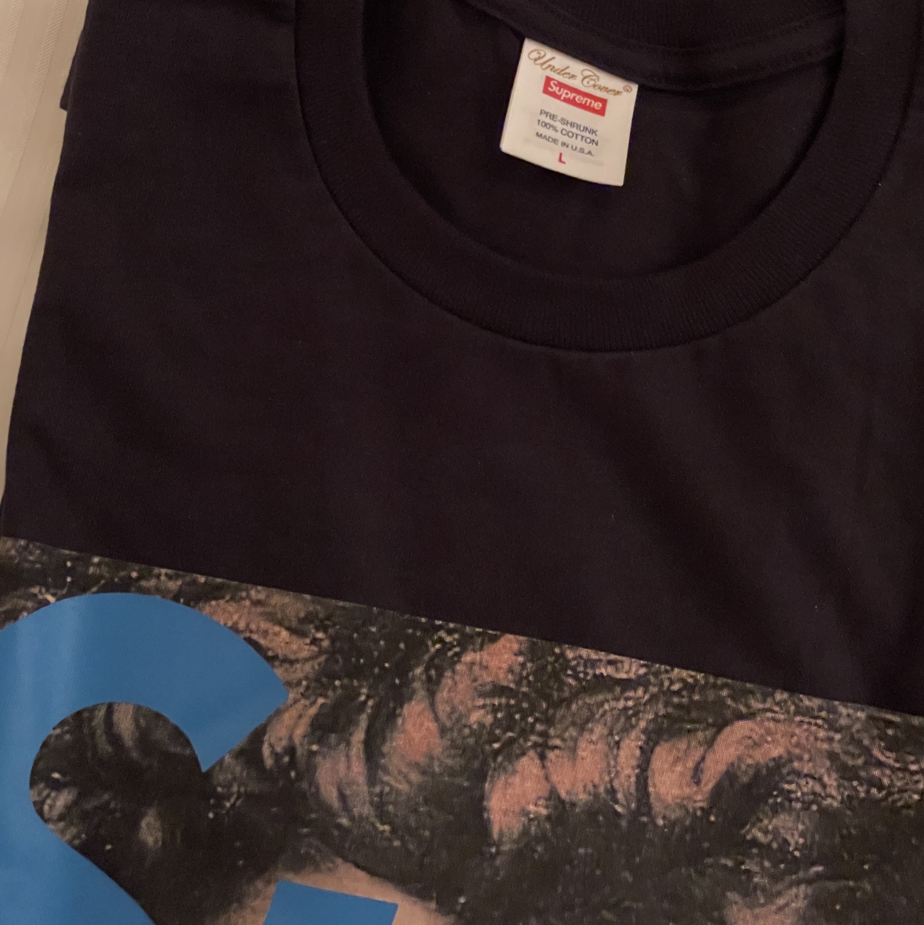 Supreme x Undercover Face T-Shirt Black - 23SS 착용 스타일