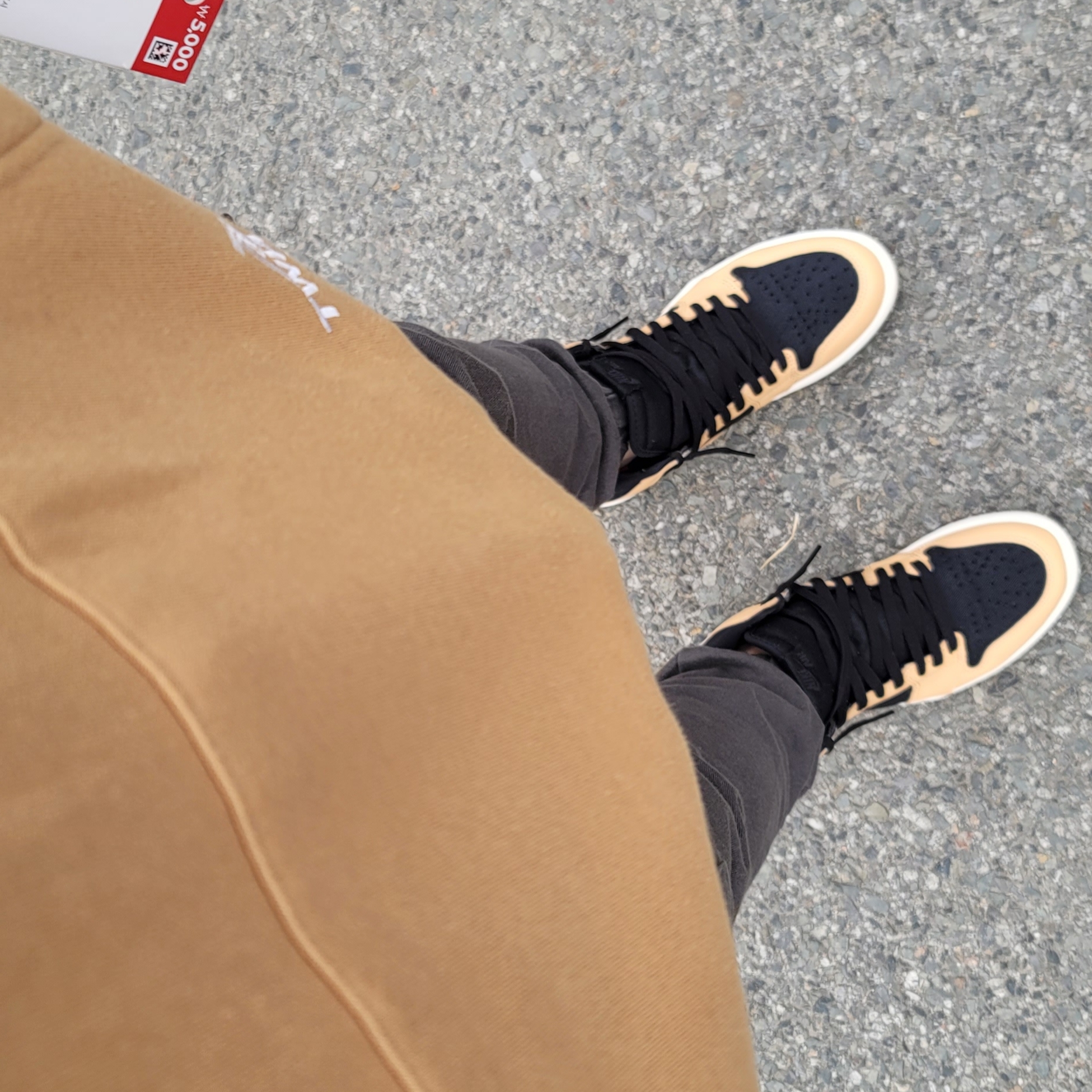 Jordan 1 Retro High OG Vachetta Tan 착용 스타일