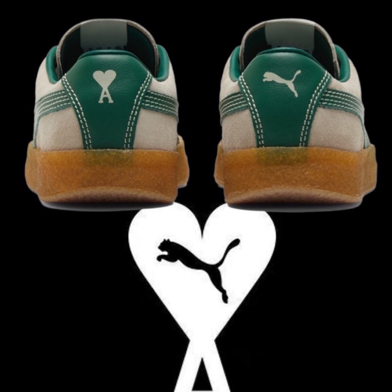 Puma x AMI Suede Crepe Pristine 착용 스타일 - 5