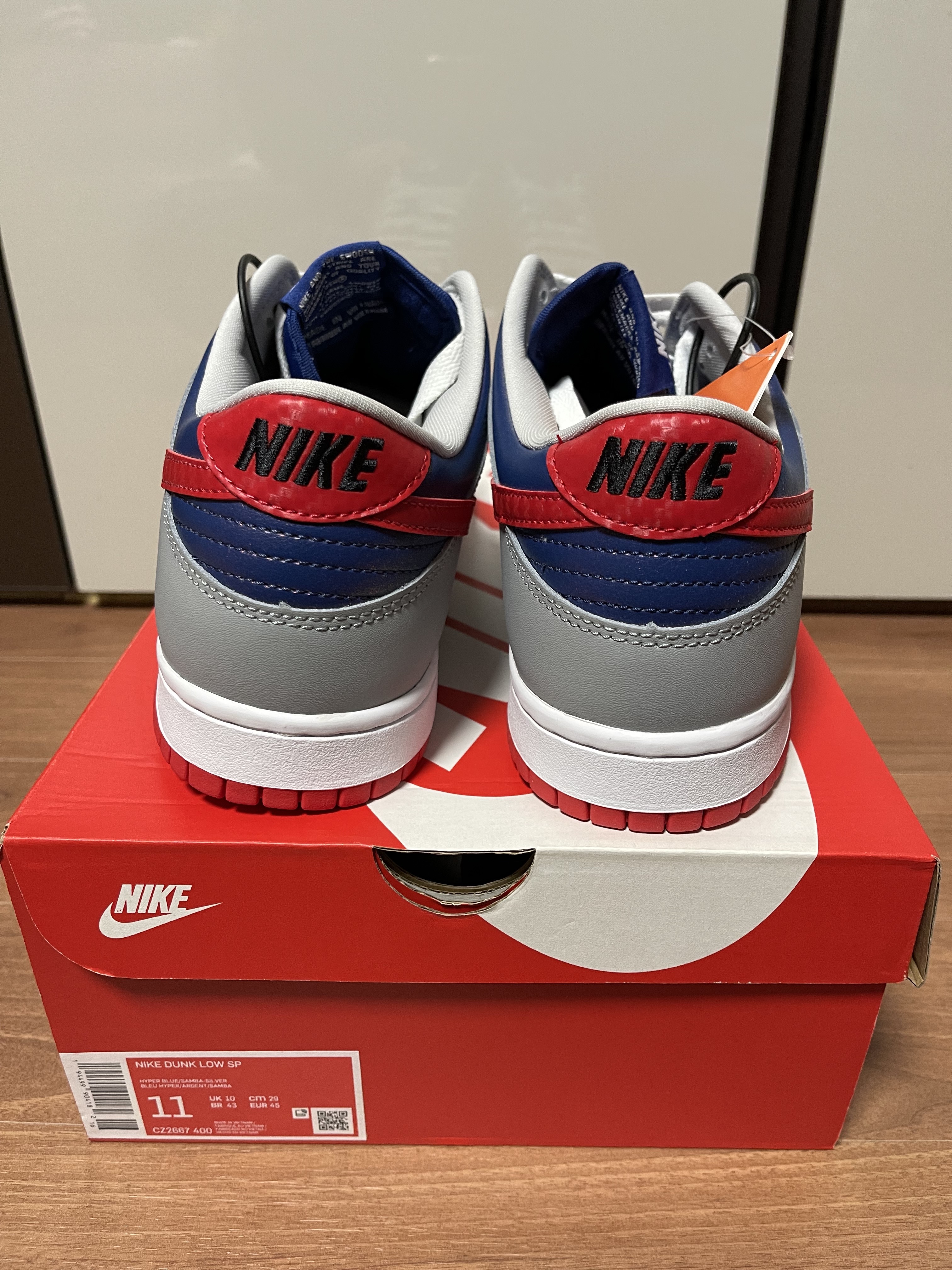 Nike Dunk Low SP Samba 2020 착용 스타일 - 3