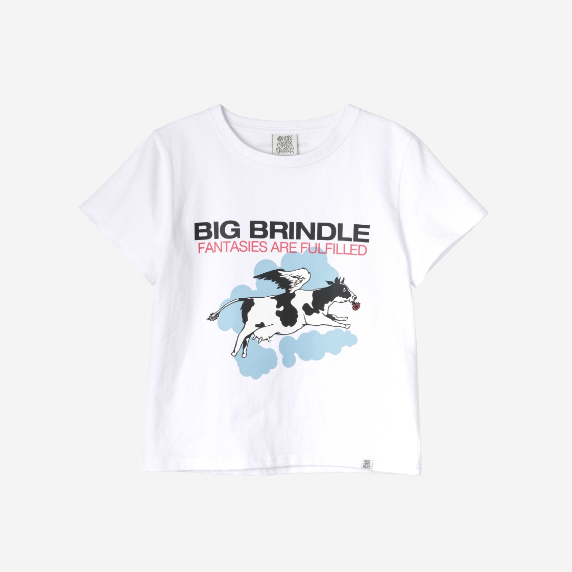 더바이닐하우스 빅 브린들 티셔츠 화이트(Thevinylhouse Big Brindle T-Shirt White) - 2