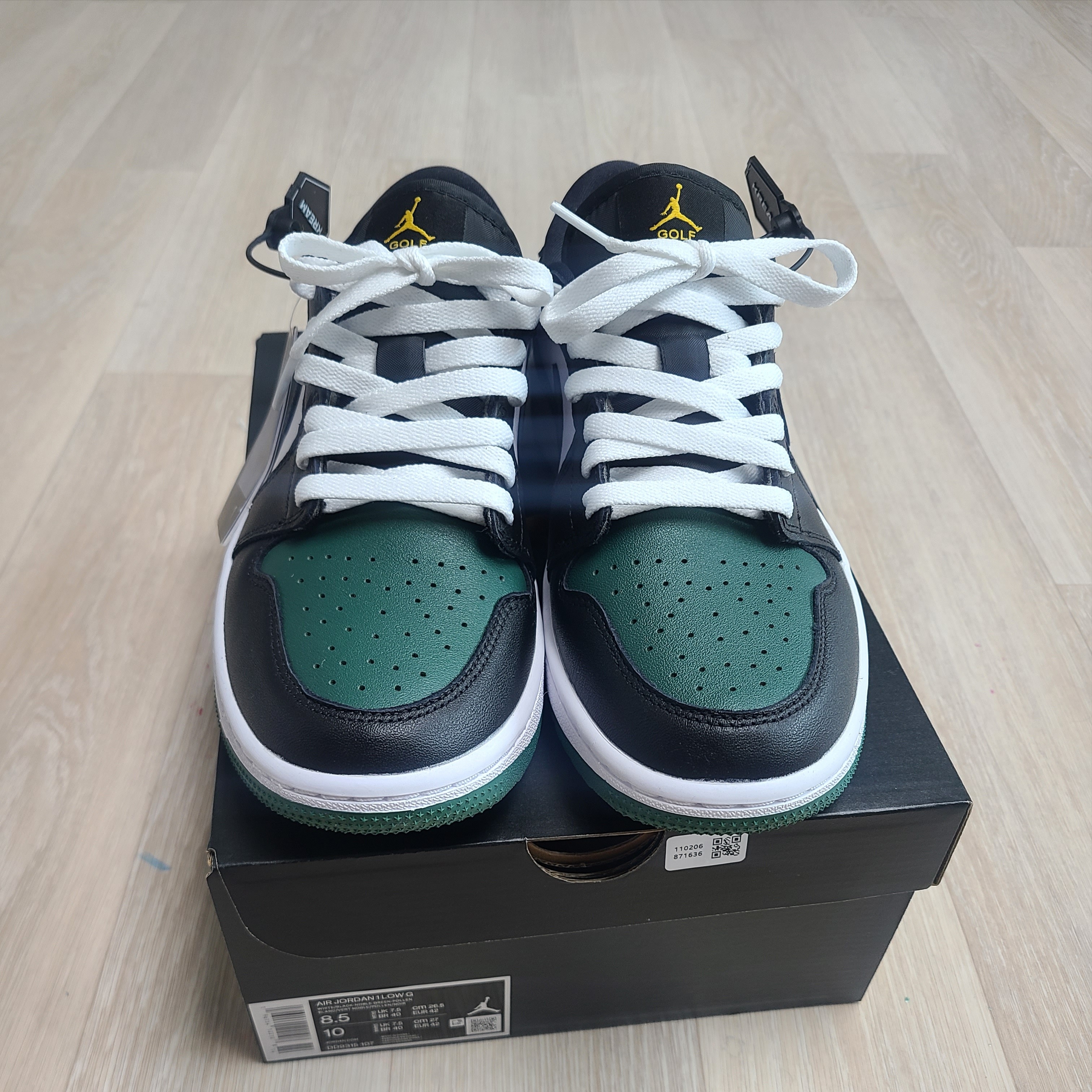 Jordan 1 Low Golf Noble Green 착용 스타일
