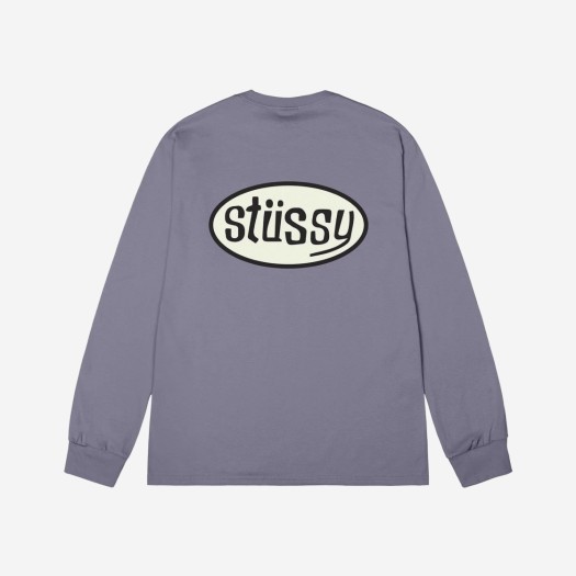 스투시 핏스탑 롱슬리브 티셔츠 모브
