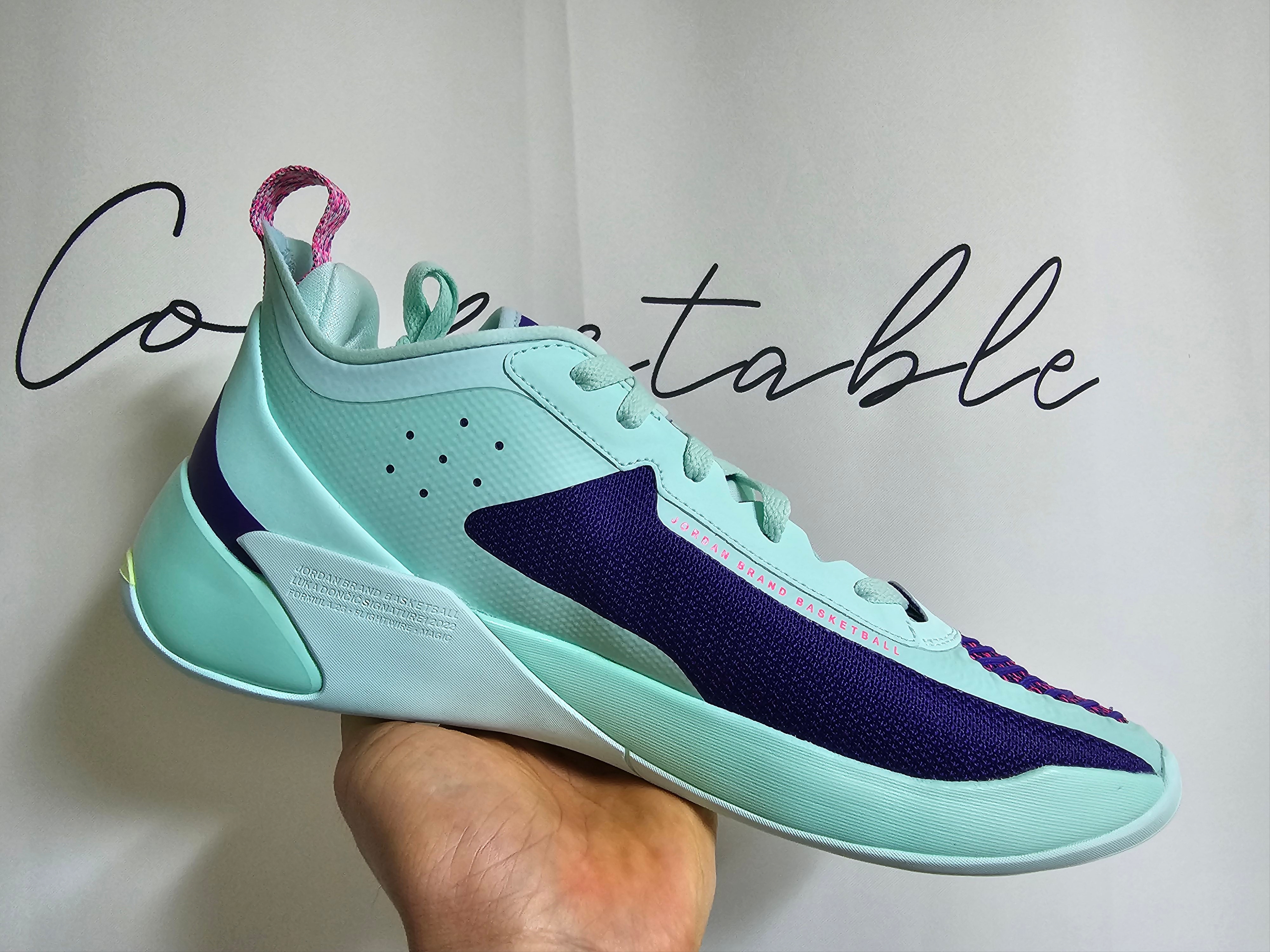 Jordan Luka 1 PF Mint Foam Racer Pink 착용 스타일 - 3