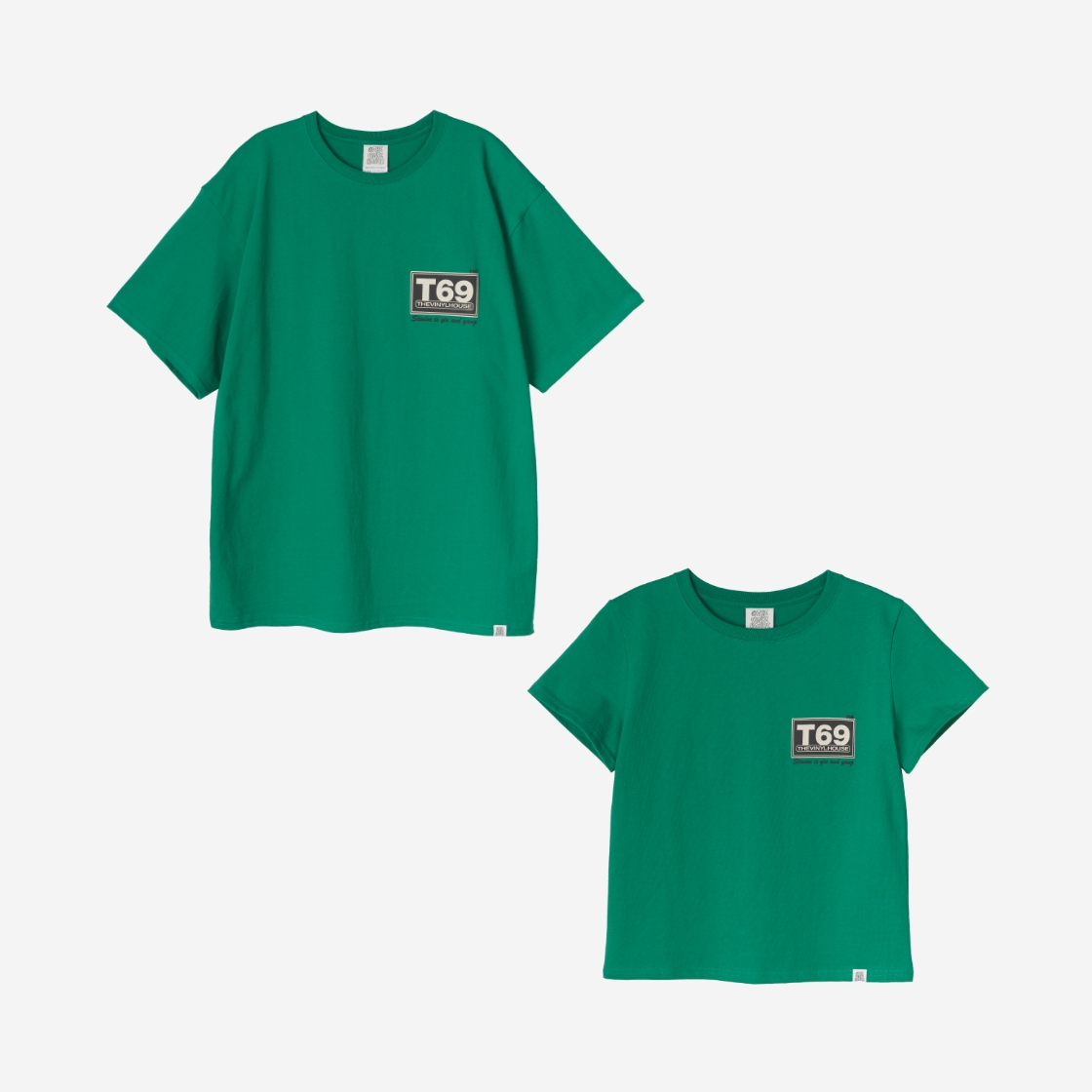 더바이닐하우스 T69 티셔츠 그린(Thevinylhouse T69 T-Shirt Green) - 5