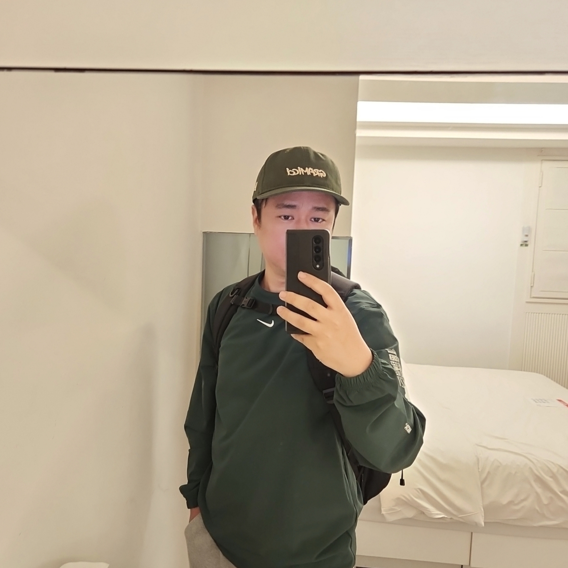 Nike x Drake Nocta Golf Crewneck Top Green - US/EU 착용 스타일