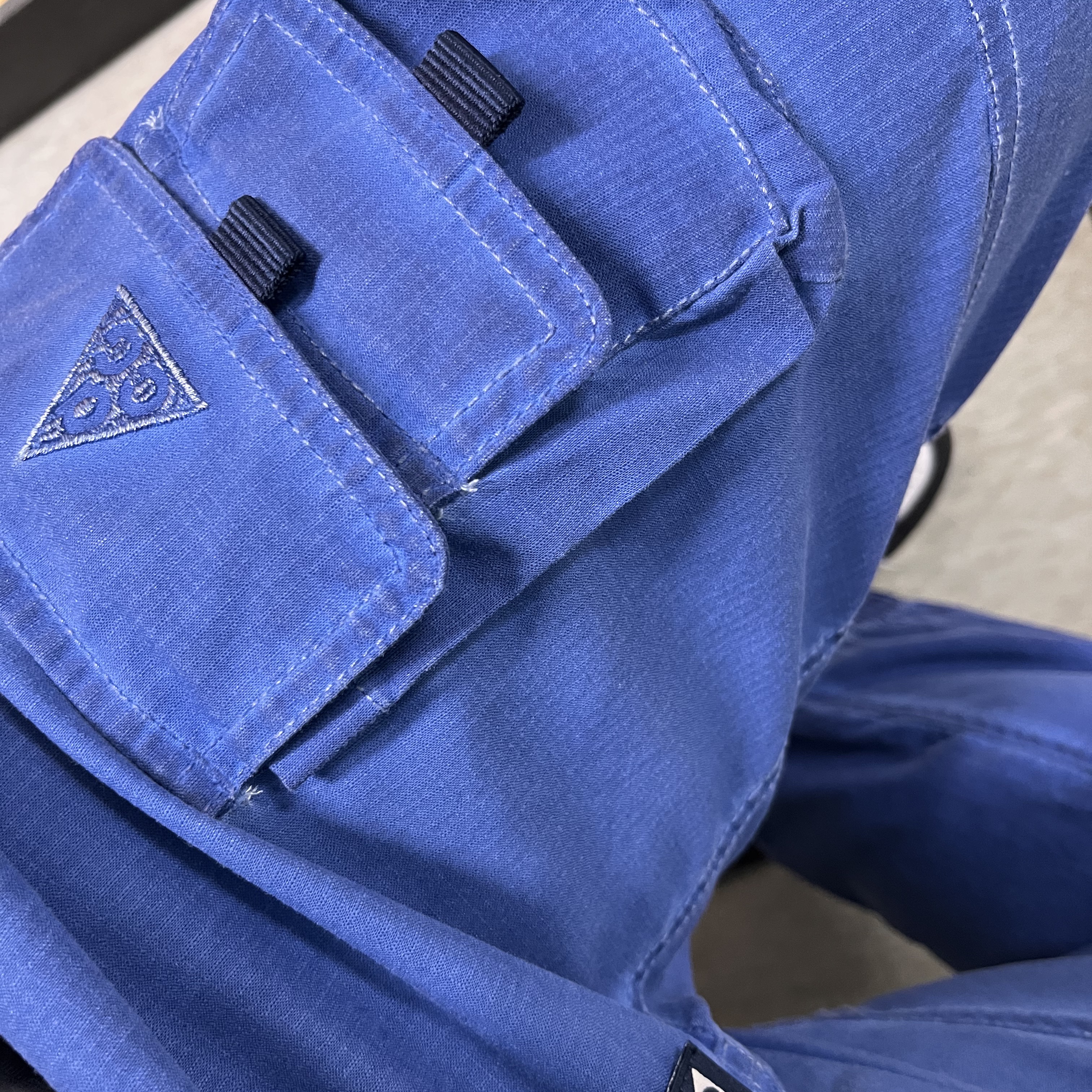 Nike ACG Watchman Peak Pants Blue Void - Asia 착용 스타일 - 2