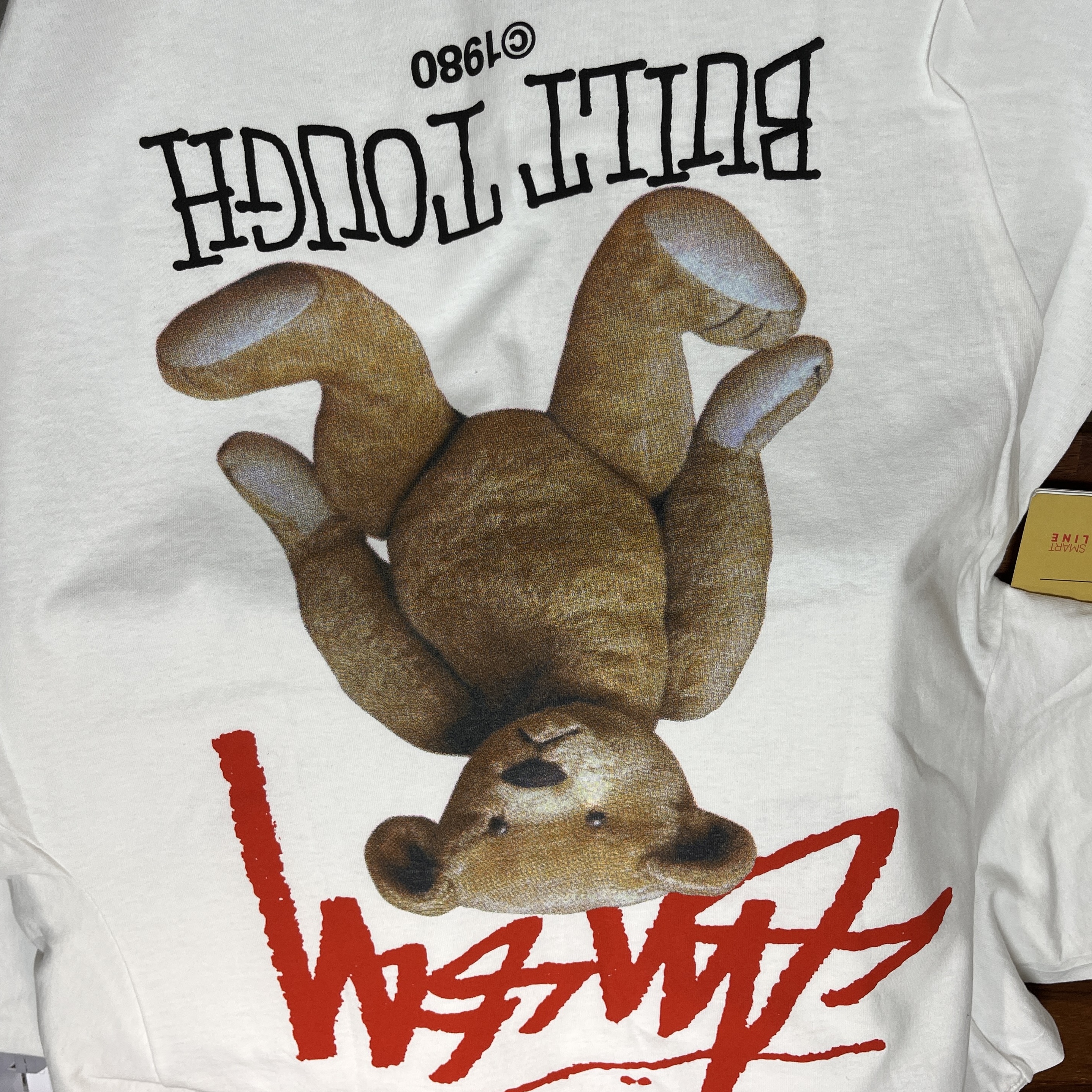 Stussy Built Tough T-Shirt White 착용 스타일