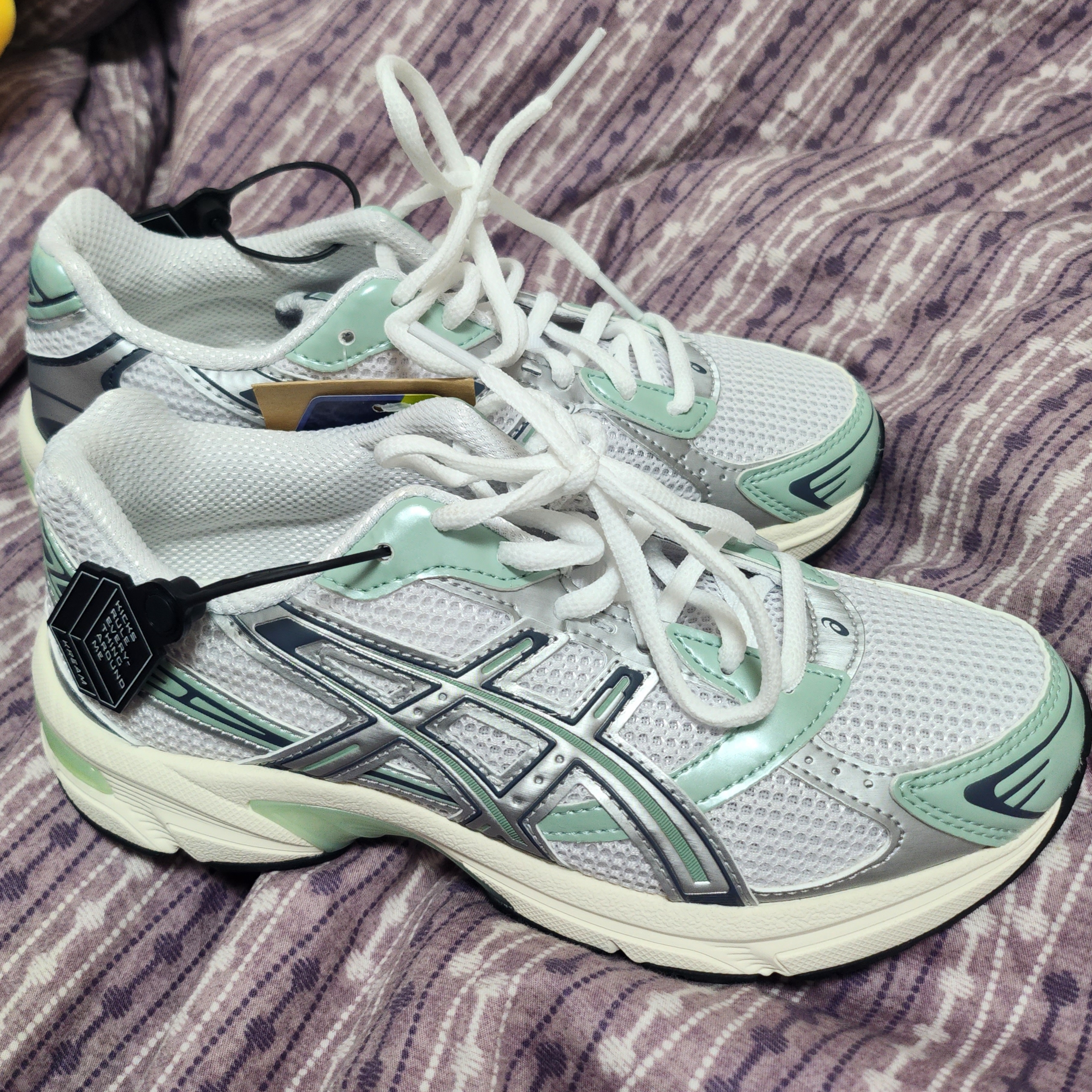 Asics x Naked Gel-1130 White Pure Silver 착용 스타일 - 2