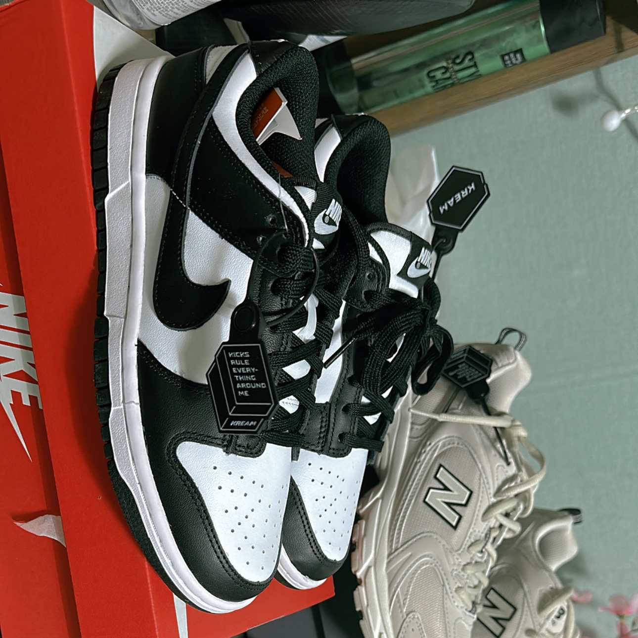 (W) Nike Dunk Low Black 착용 스타일
