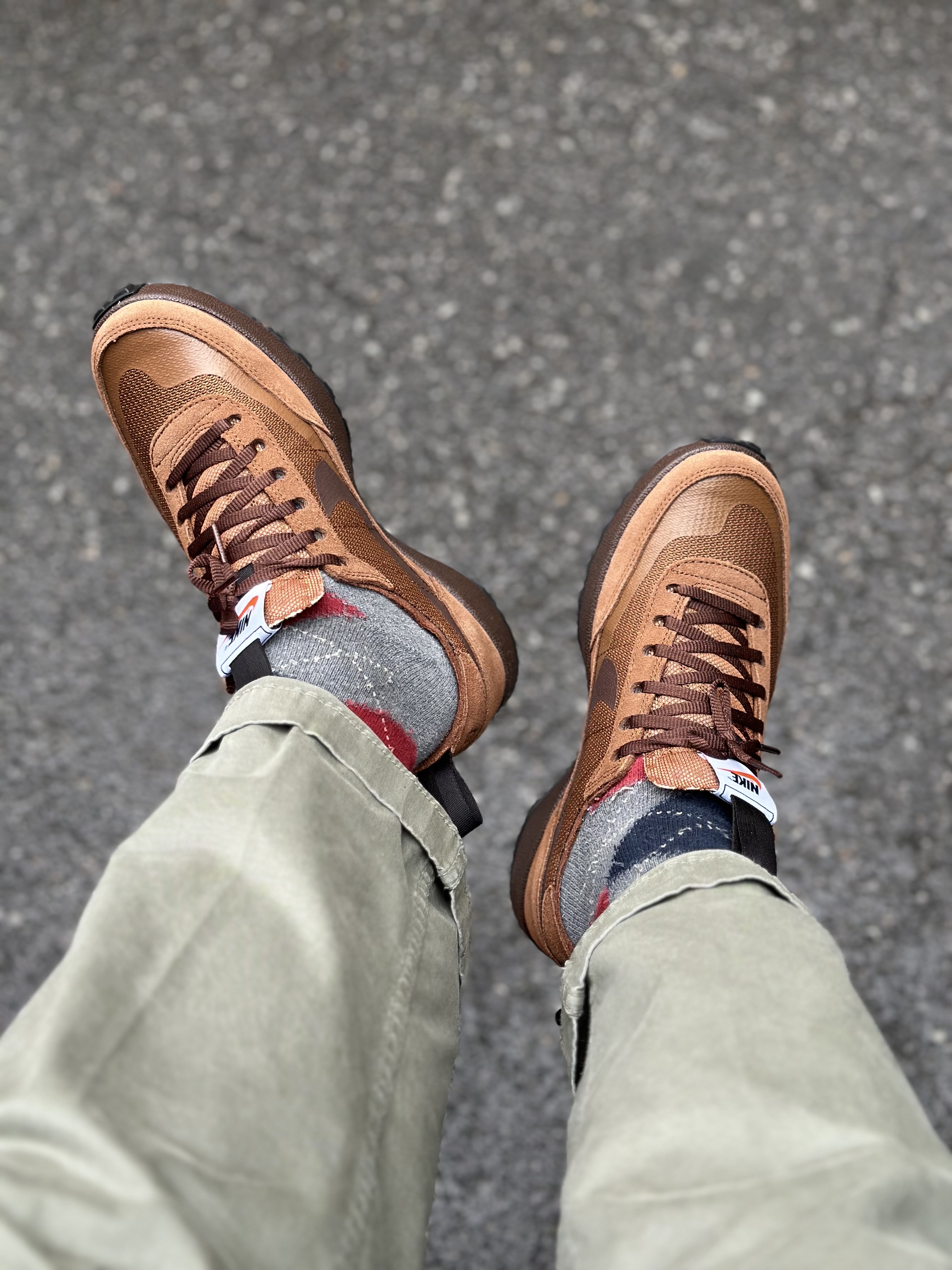 Nike x Tom Sachs General Purpose Shoe Brown 착용 스타일
