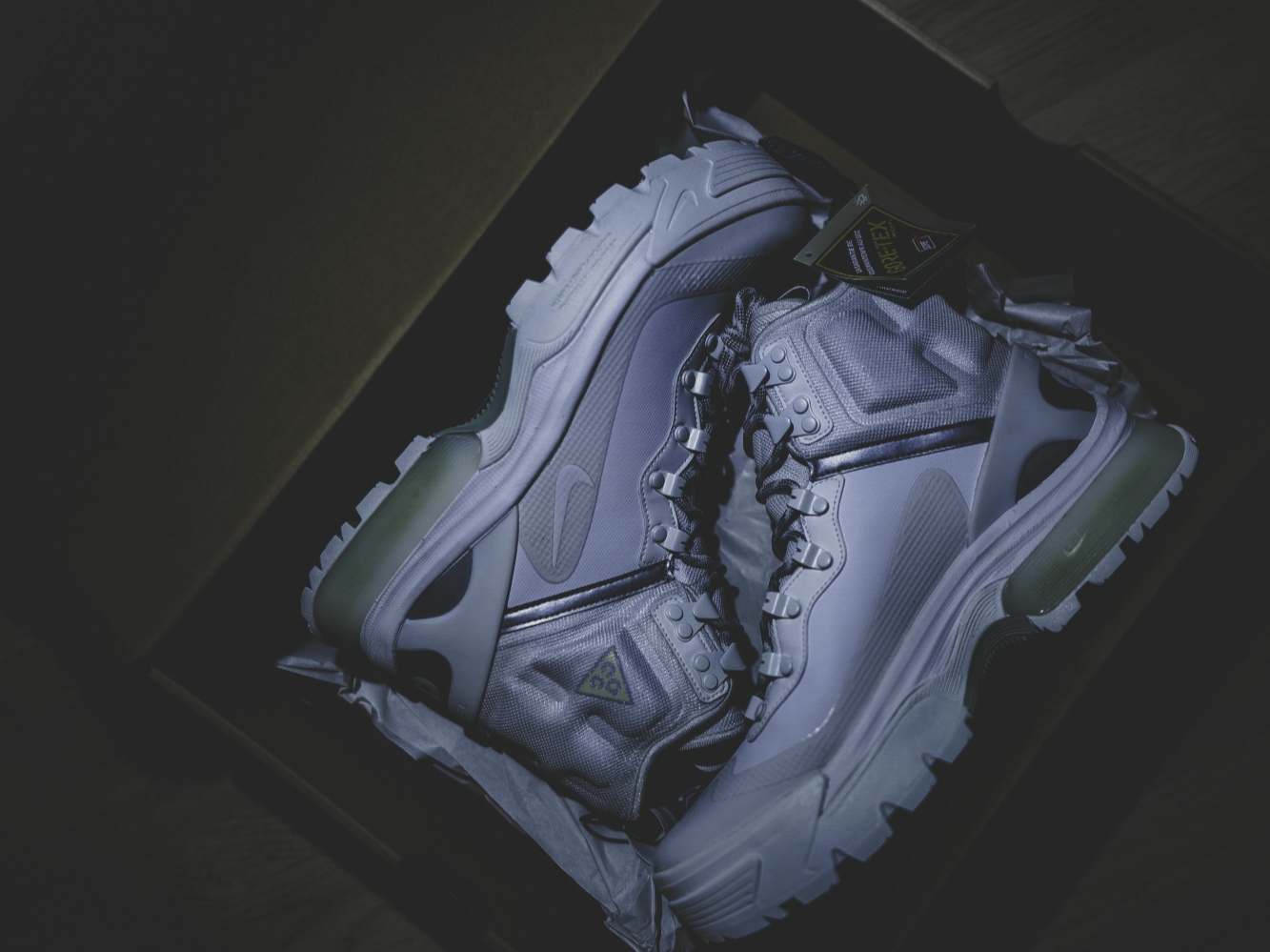 Nike ACG Air Zoom Gaiadome Gore-Tex Summit White 착용 스타일