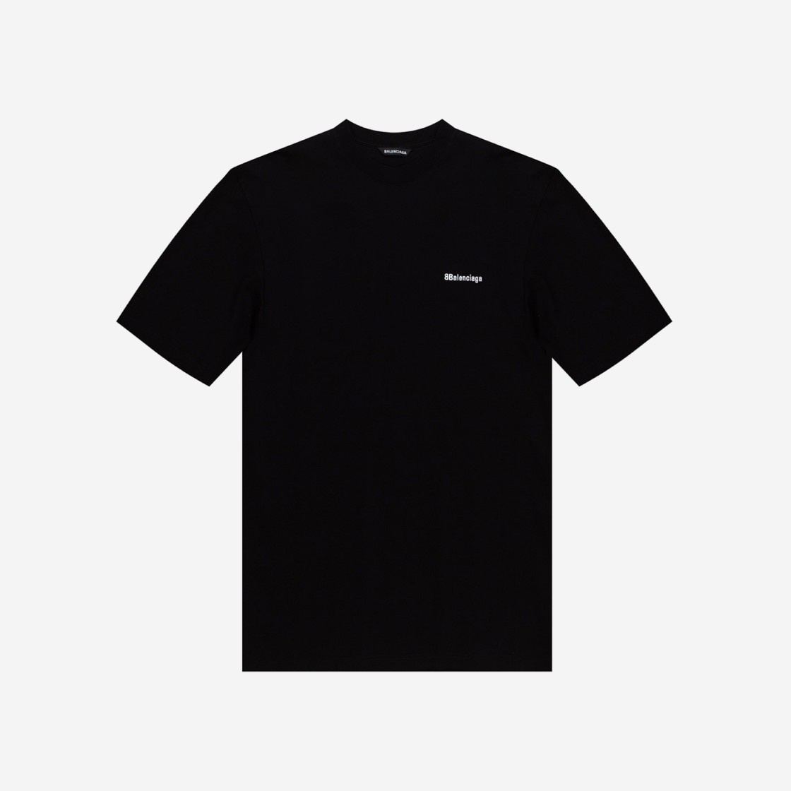 Balenciaga BB Logo T-Shirt Black 상세 이미지 1