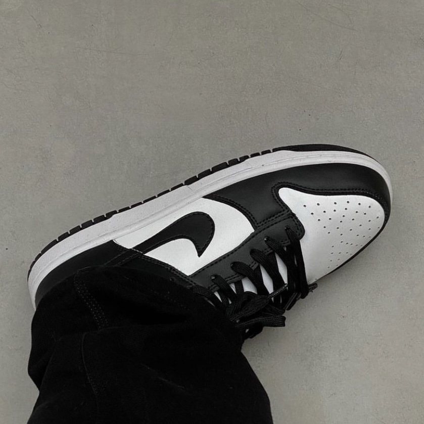 (W) Nike Dunk Low Black 착용 스타일