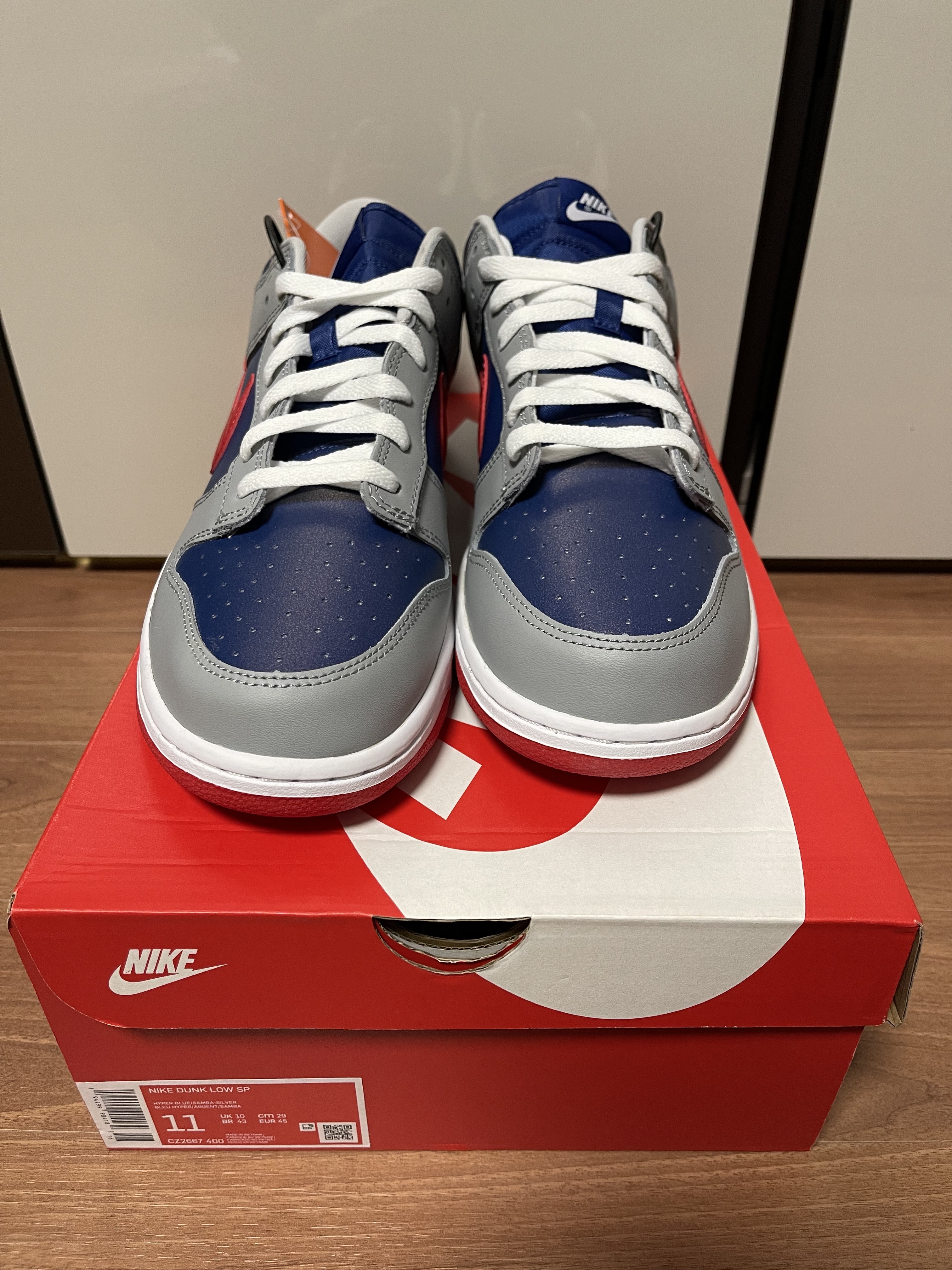 Nike Dunk Low SP Samba 2020 착용 스타일 - 1