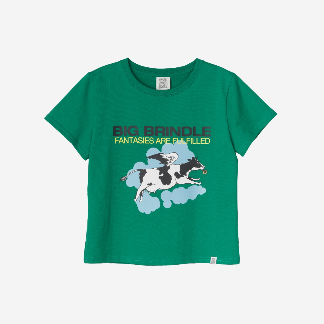 더바이닐하우스 빅 브린들 티셔츠 그린(Thevinylhouse Big Brindle T-Shirt Green) - 2