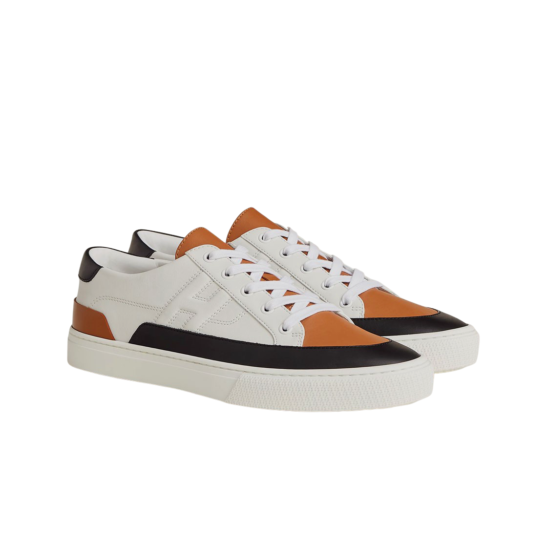 에르메스 딥 스니커즈 카프스킨 & 블랑 나뛰렐(Hermes Deep Sneakers Calfskin & Blanc Naturel) - 2