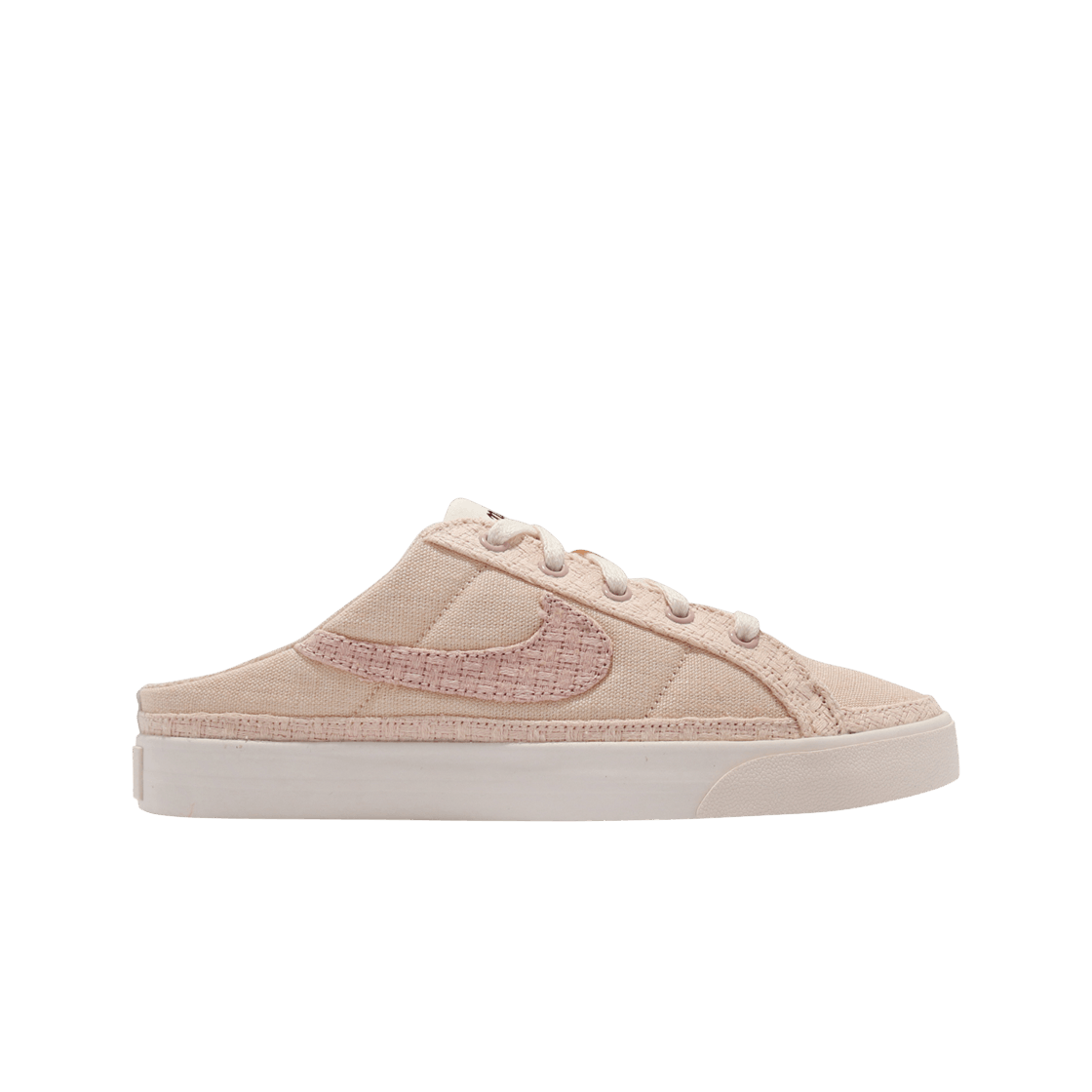(W) 나이키 코트 레거시 뮬 펄 화이트 핑크 옥스포드((W) Nike Court Legacy Mule Pearl White Pink Oxford) - 1