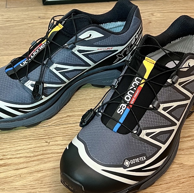 Salomon XT-6 Gore-Tex Black Ebony 착용 스타일