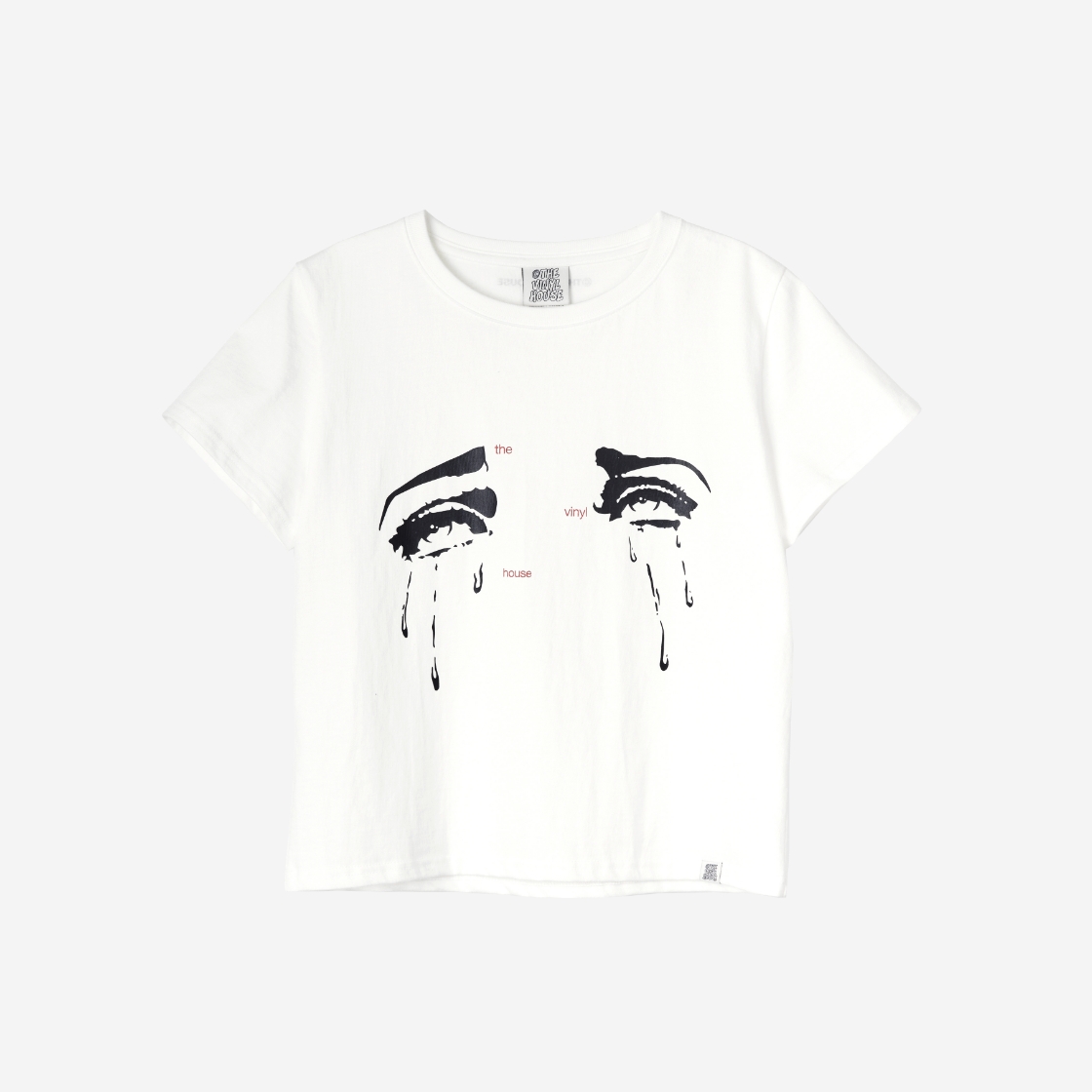 더바이닐하우스 크라잉 티셔츠 화이트(Thevinylhouse Crying T-Shirt White) - 2