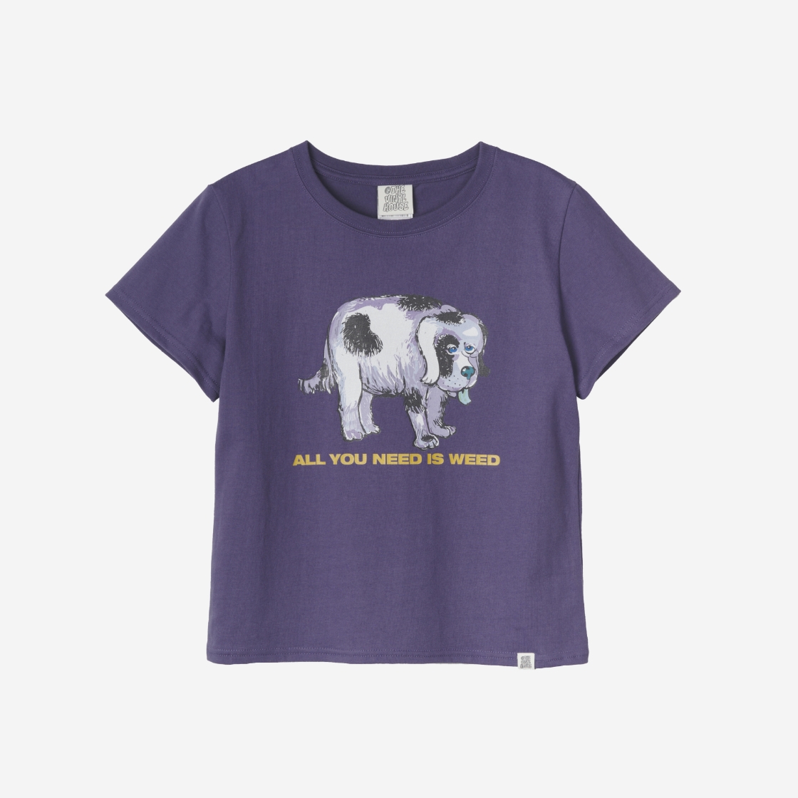 더바이닐하우스 올 유 니드 티셔츠 퍼플(Thevinylhouse All You Need T-Shirt Purple) - 3
