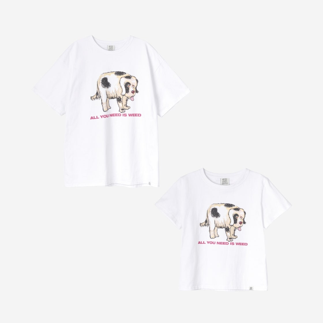 VH2DMUT507AWH Thevinylhouse All You Need T-Shirt White - #3