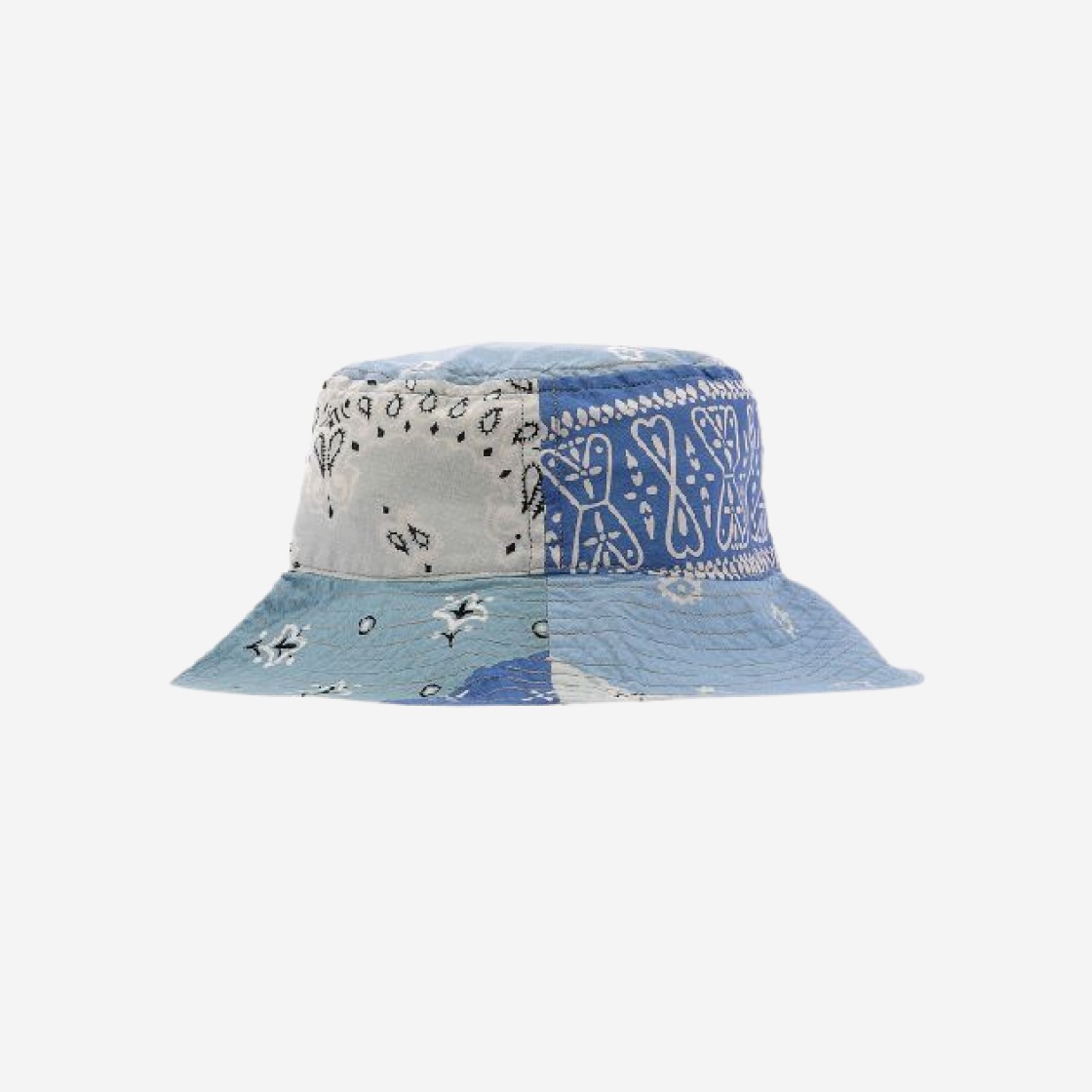 Kapital Bandana Patchwork Bucket Hat Skyblue 상세 이미지 2